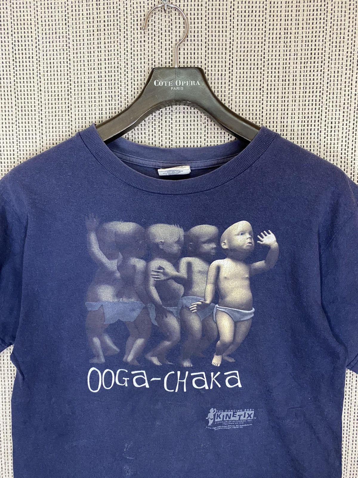 Vintage 🔥Vintage 1998 ooga-chaka THE DANCING BABY tv show tshirt Size US M / EU 48-50 / 2 - 2 Thumbnail