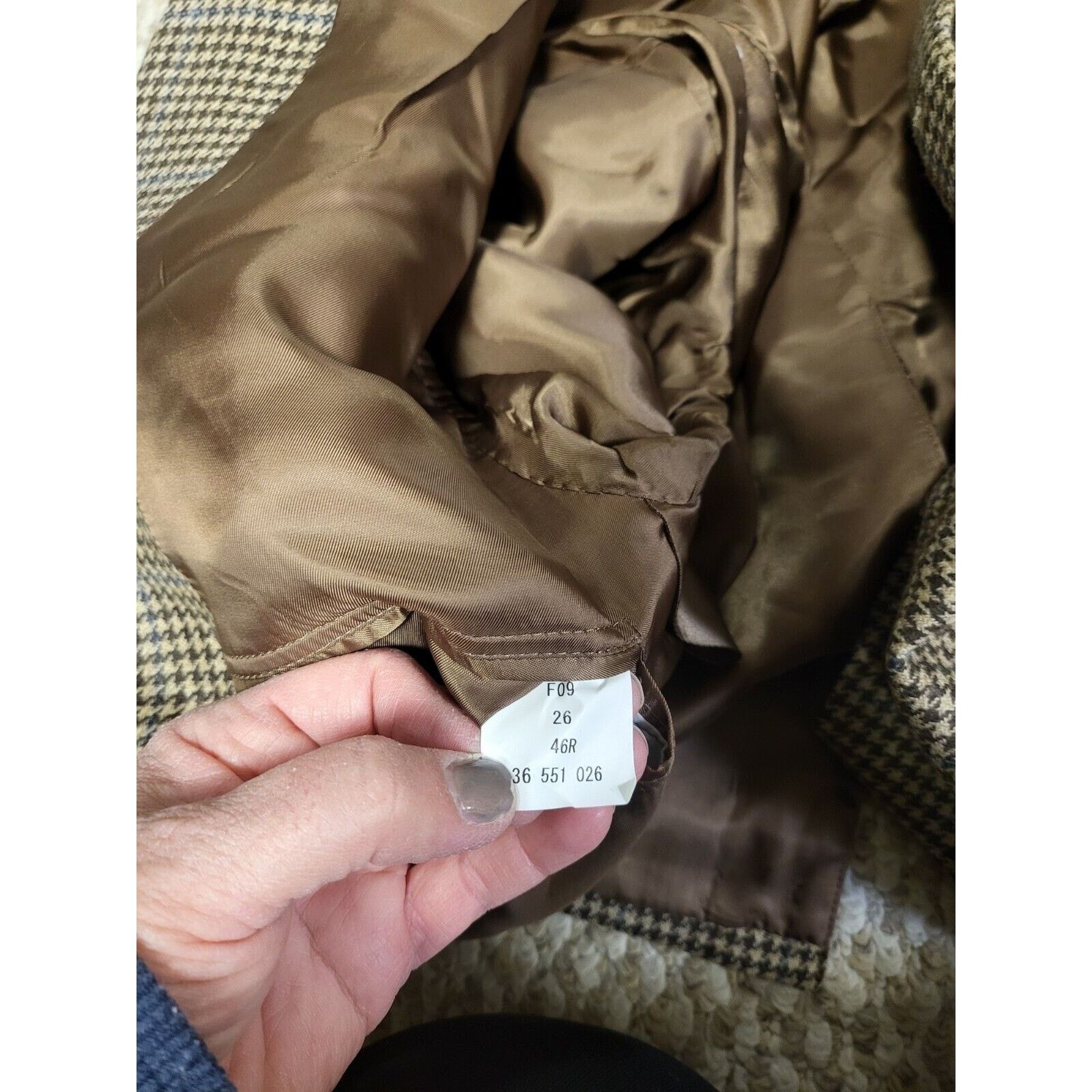 Brooks Brothers Brooks Brothers 1818 Madison Reda Wool Sport Coat Blazer Size 46R - 6 Thumbnail