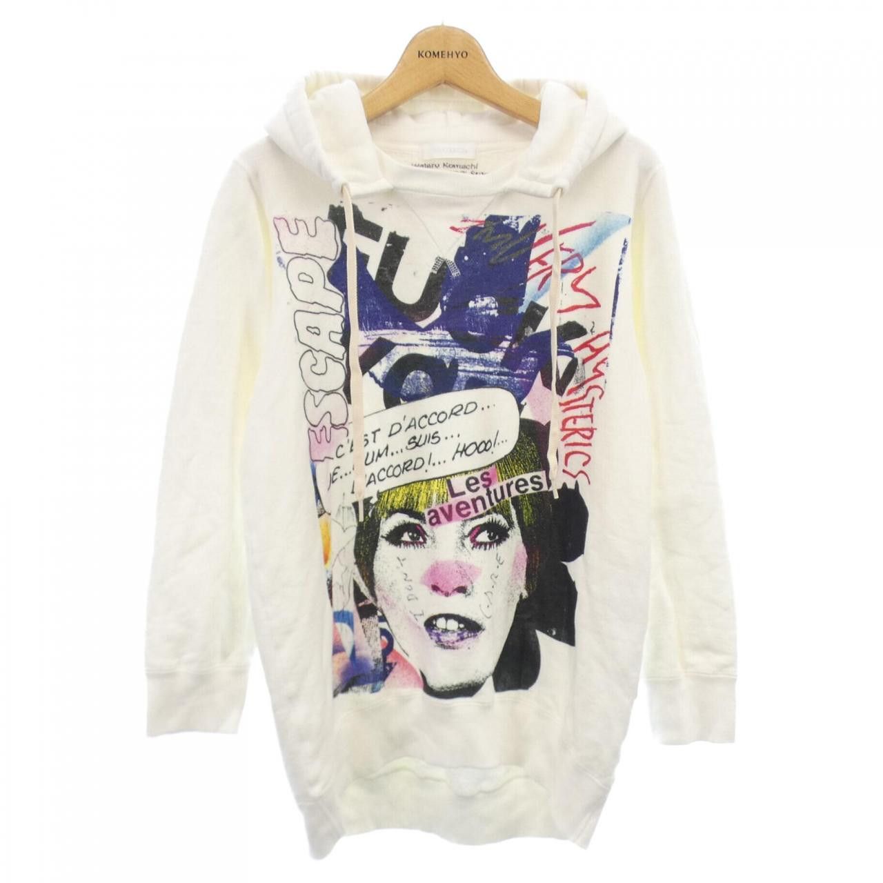 Other Other Hysteric Glamour Hoodie Cotton Sweatshirts & Hoodies 0553CF01 DUTY FREE for USA Size ONE SIZE - 1 Thumbnail