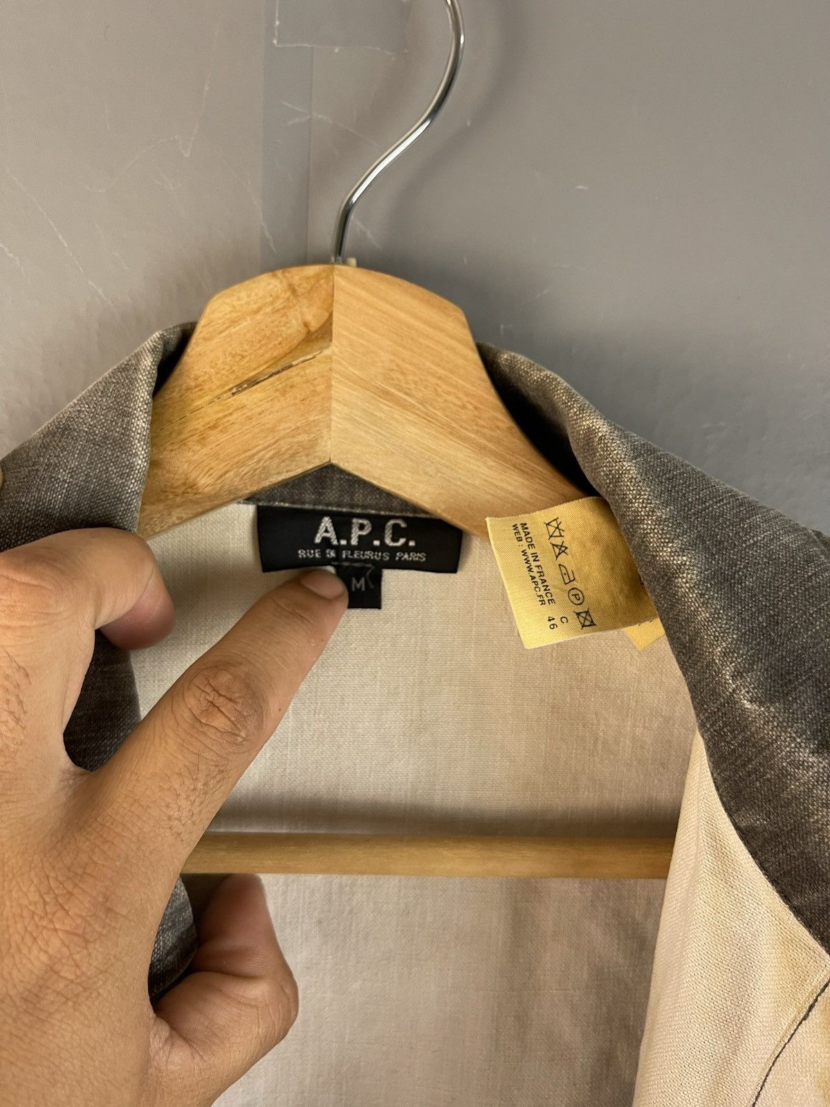 A.P.C. 🔥A.P.C. FRANCE Double Pocket Buttoned Jacket Size US S / EU 44-46 / 1 - 8 Thumbnail