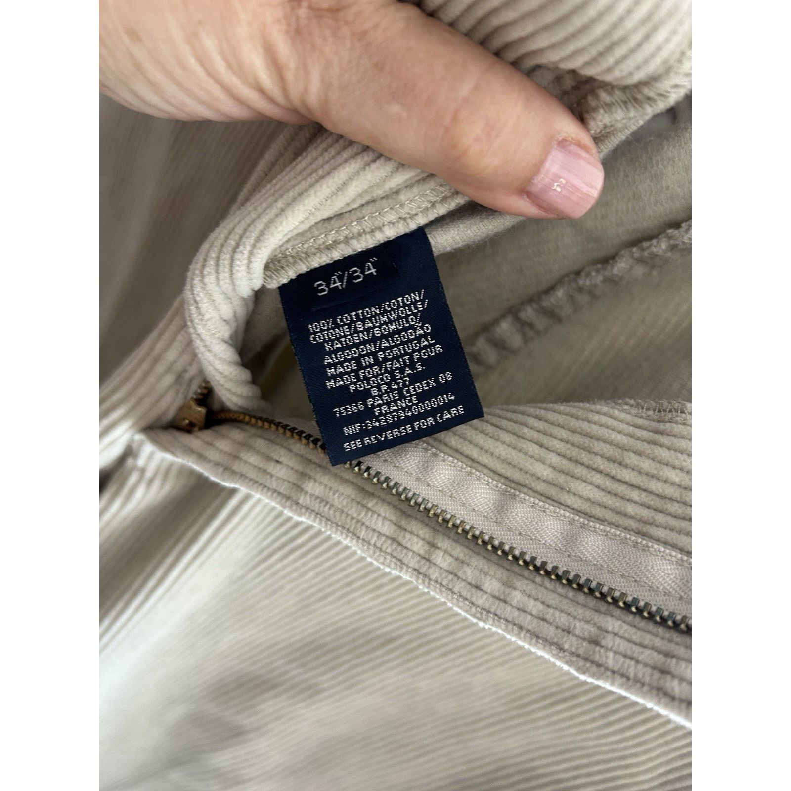 Polo Ralph Lauren Y2K Polo Ralph lauren corduroy Pants Mens 34/34 Dad Cord Size US 34 / EU 50 - 4 Thumbnail