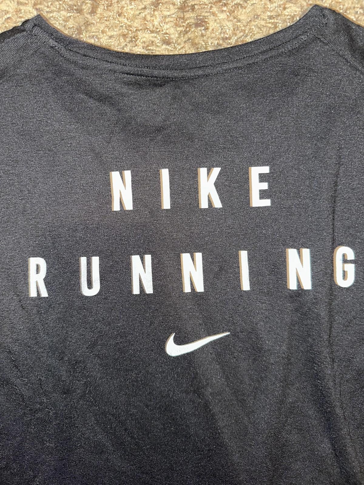 Nike Nike Men’s Run Division Long Sleeve Miler Black Top Sample Size US L / EU 52-54 / 3 - 2 Thumbnail