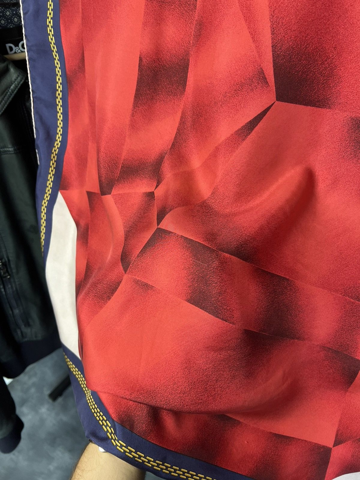 Cartier Cartier Red Silk Scarf 82x85cm Must de Cartier Vintage Size ONE SIZE - 21 Thumbnail