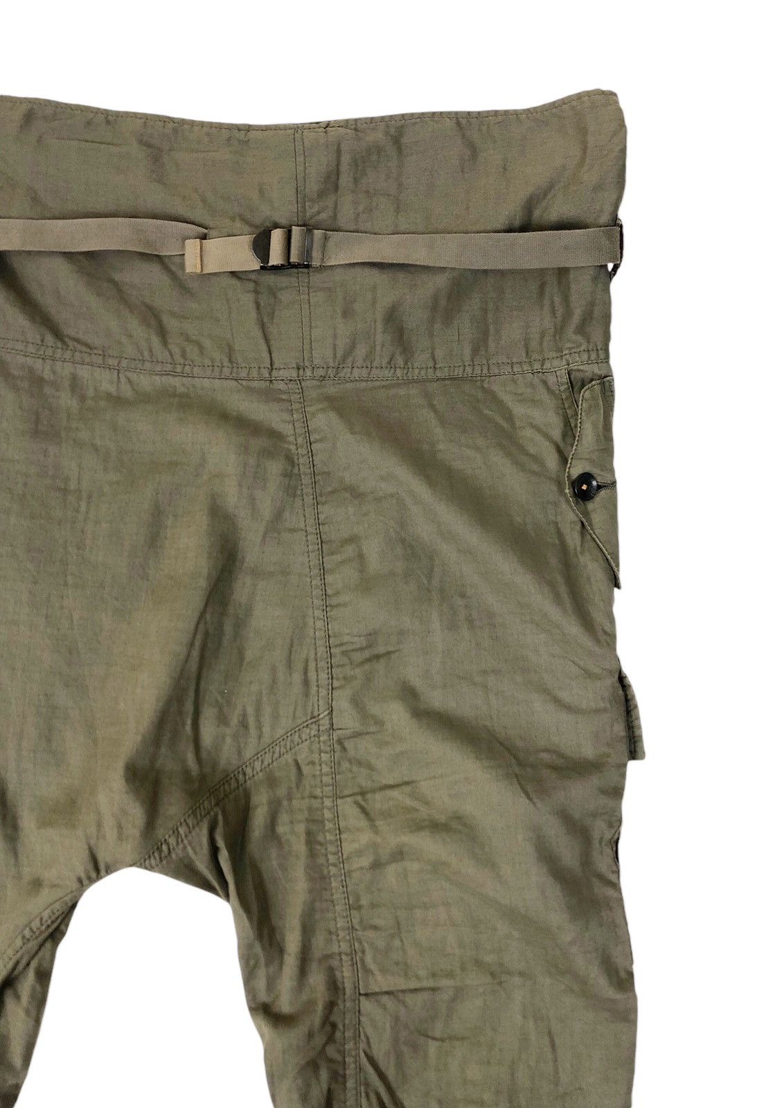 Japanese Brand Japan Brand JPEGG Wrap Ups Waist Crop Cargo Pants Size US 35 - 6 Thumbnail