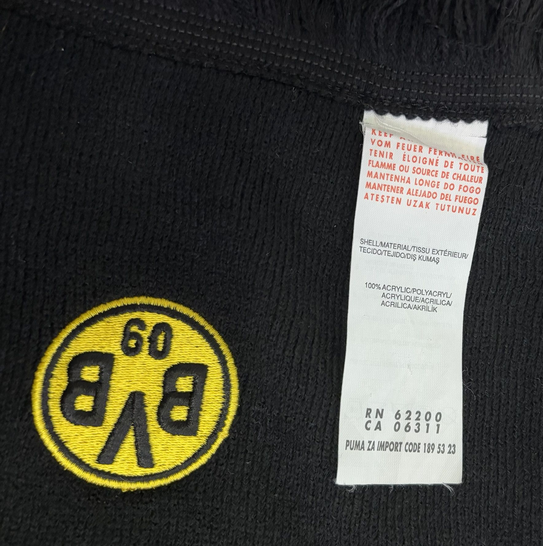 Other Borussia Dortmund Puma Scarf Size ONE SIZE - 10 Thumbnail