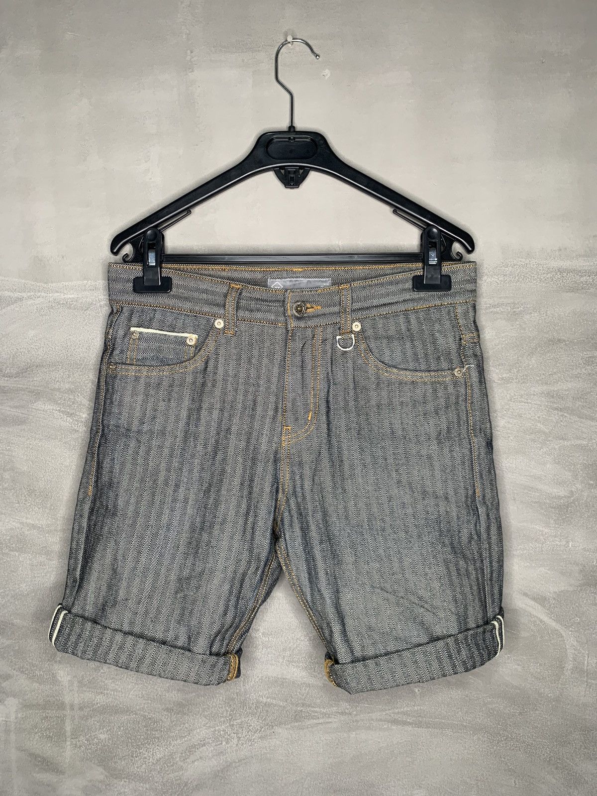 FrizmWORKS FrizmWorks Short Herb Selvedge Denim Size US 30 / EU 46 - 1 Thumbnail