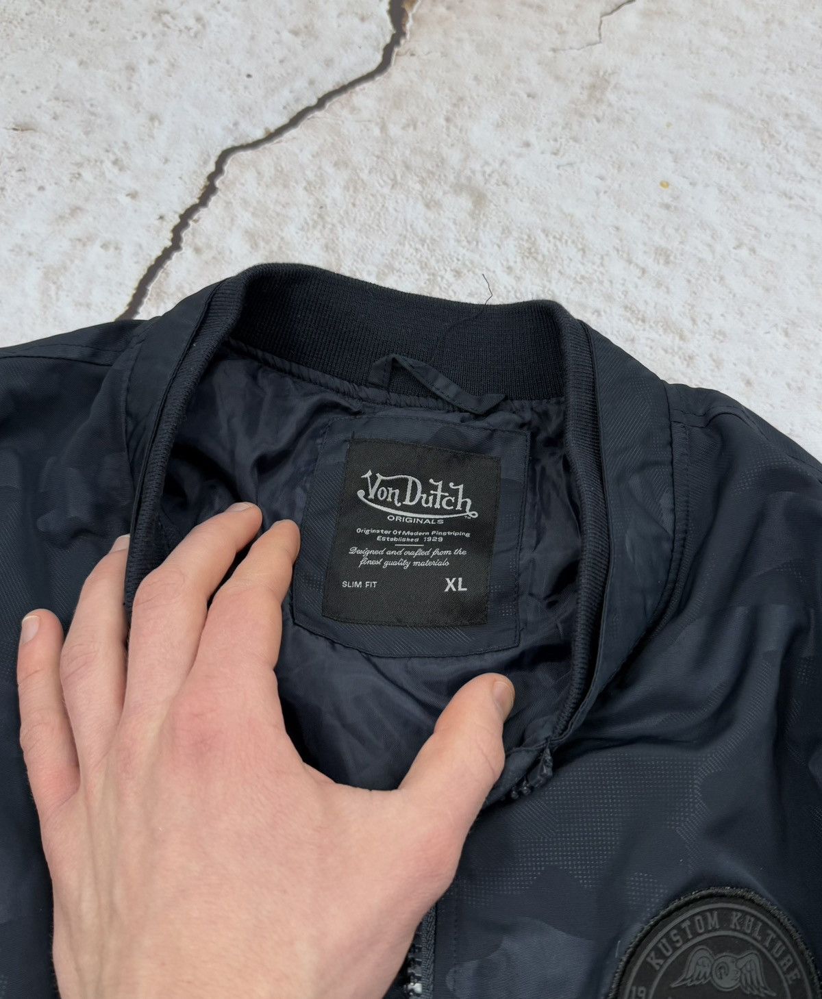 Other Vintage Von Dutch y2k streetwear bomber jacket Size US S / EU 44-46 / 1 - 8 Thumbnail