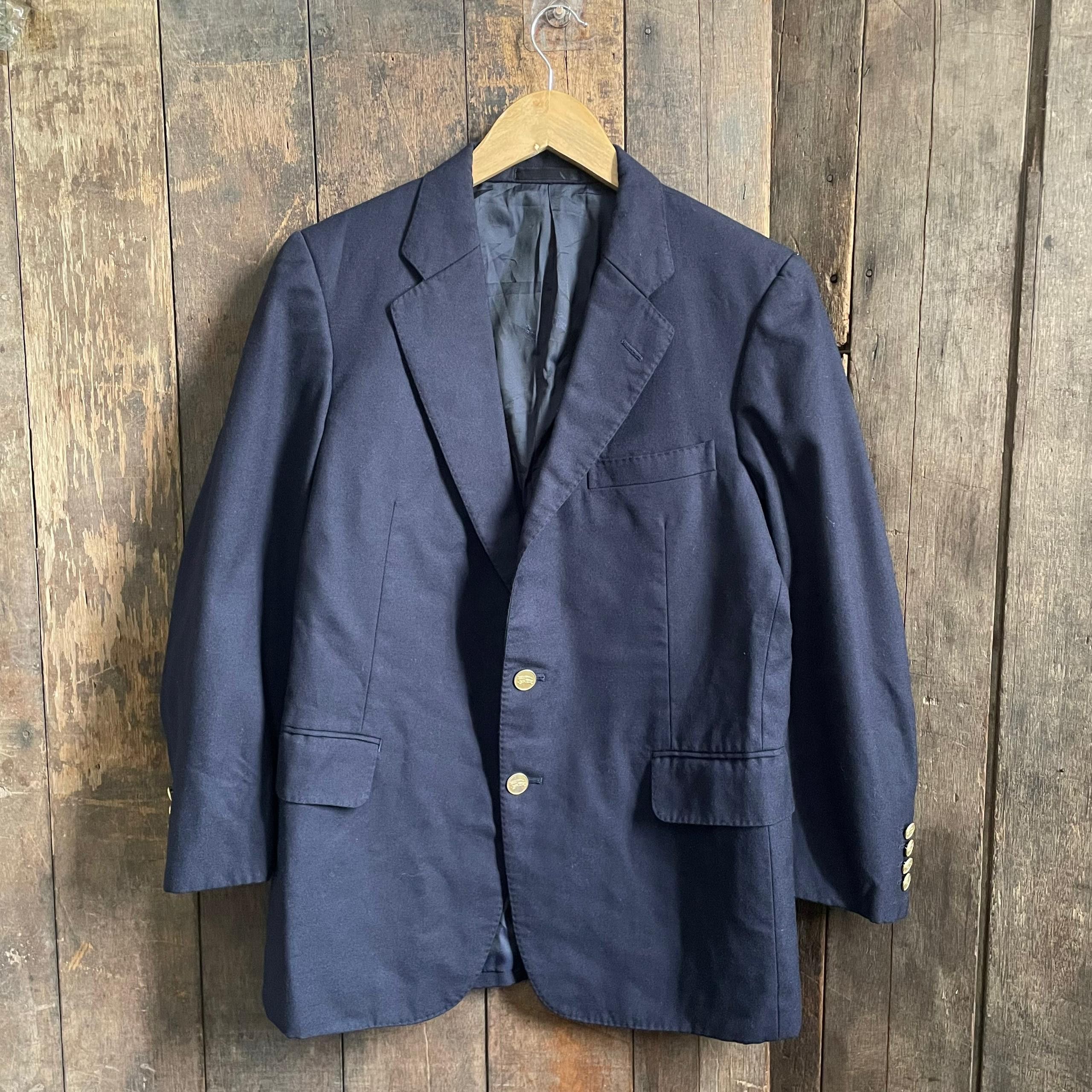 Burberry Vintage Burberry navy blazer Size 40R - 1 Thumbnail