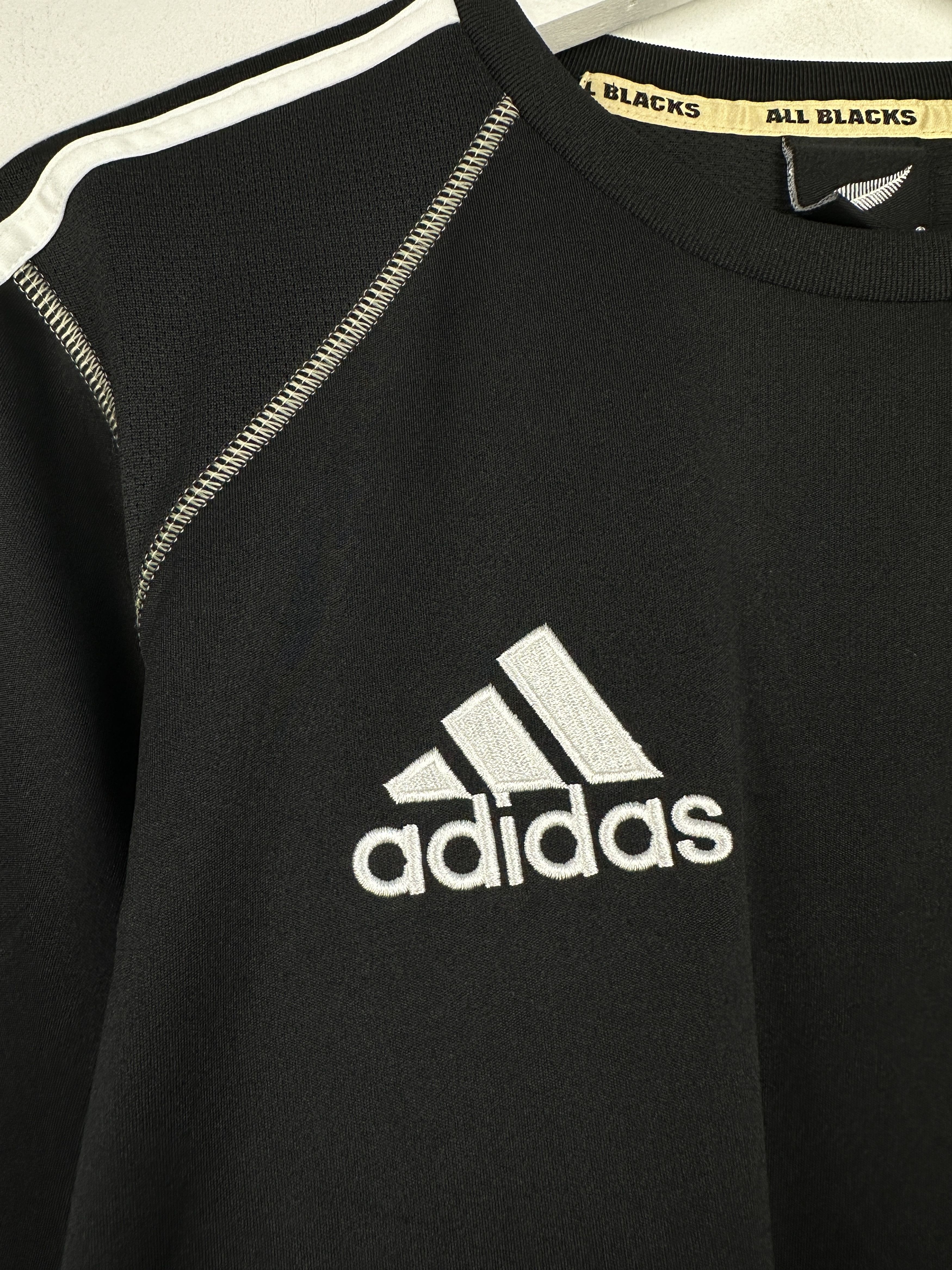 Adidas New Zealand All Blacks 2011 Rugby Union Jersey Shirt Size US M / EU 48-50 / 2 - 6 Thumbnail