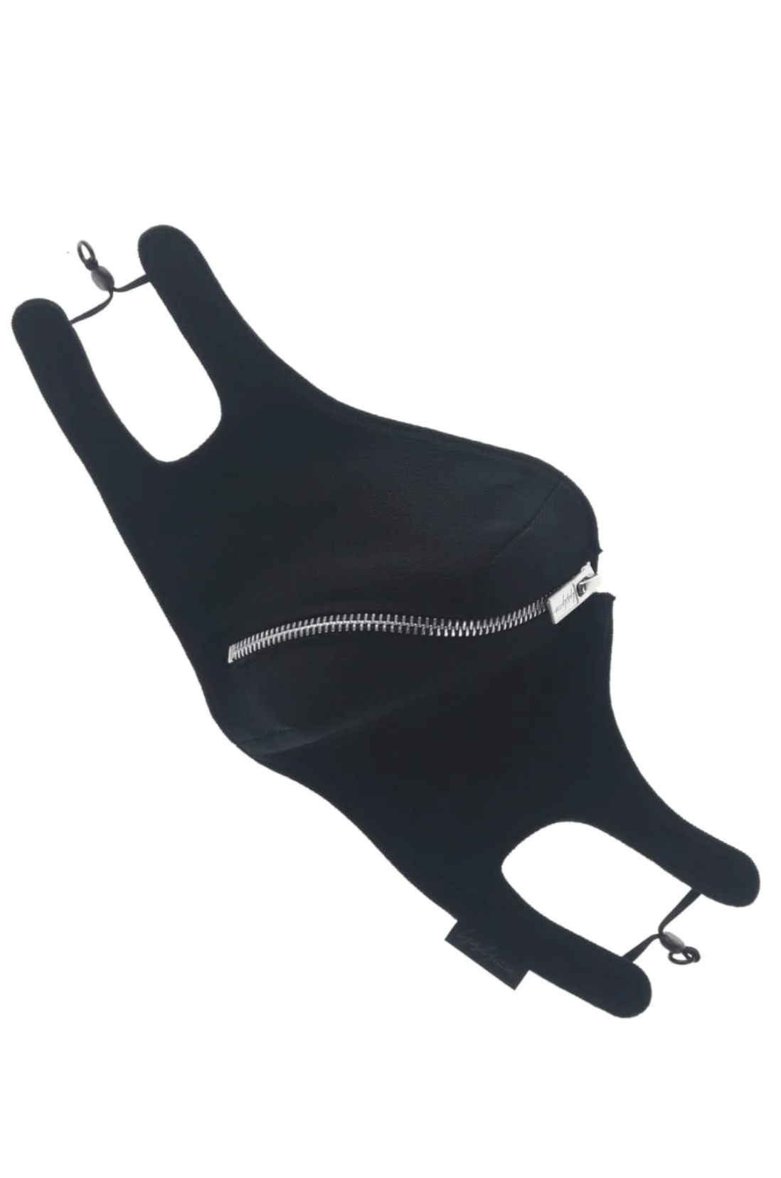 Yohji Yamamoto Yohji Yamamoto Pour Homme - Wool Fastener Cover Face Mask Size ONE SIZE - 7 Thumbnail