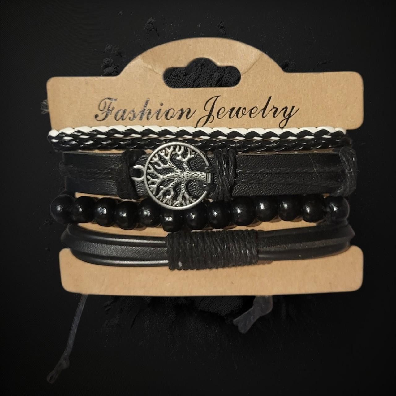 Other Bazo 1199 Metallic and black and white bracelets | Grailed