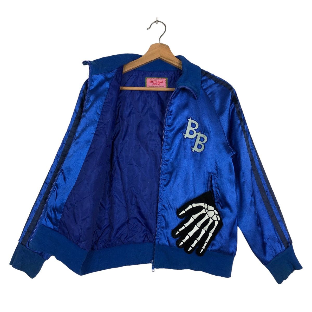 Japanese Brand 🔥90’s Betty Blue Sukajan Bomber Jacket Size US M / EU 48-50 / 2 - 9 Thumbnail