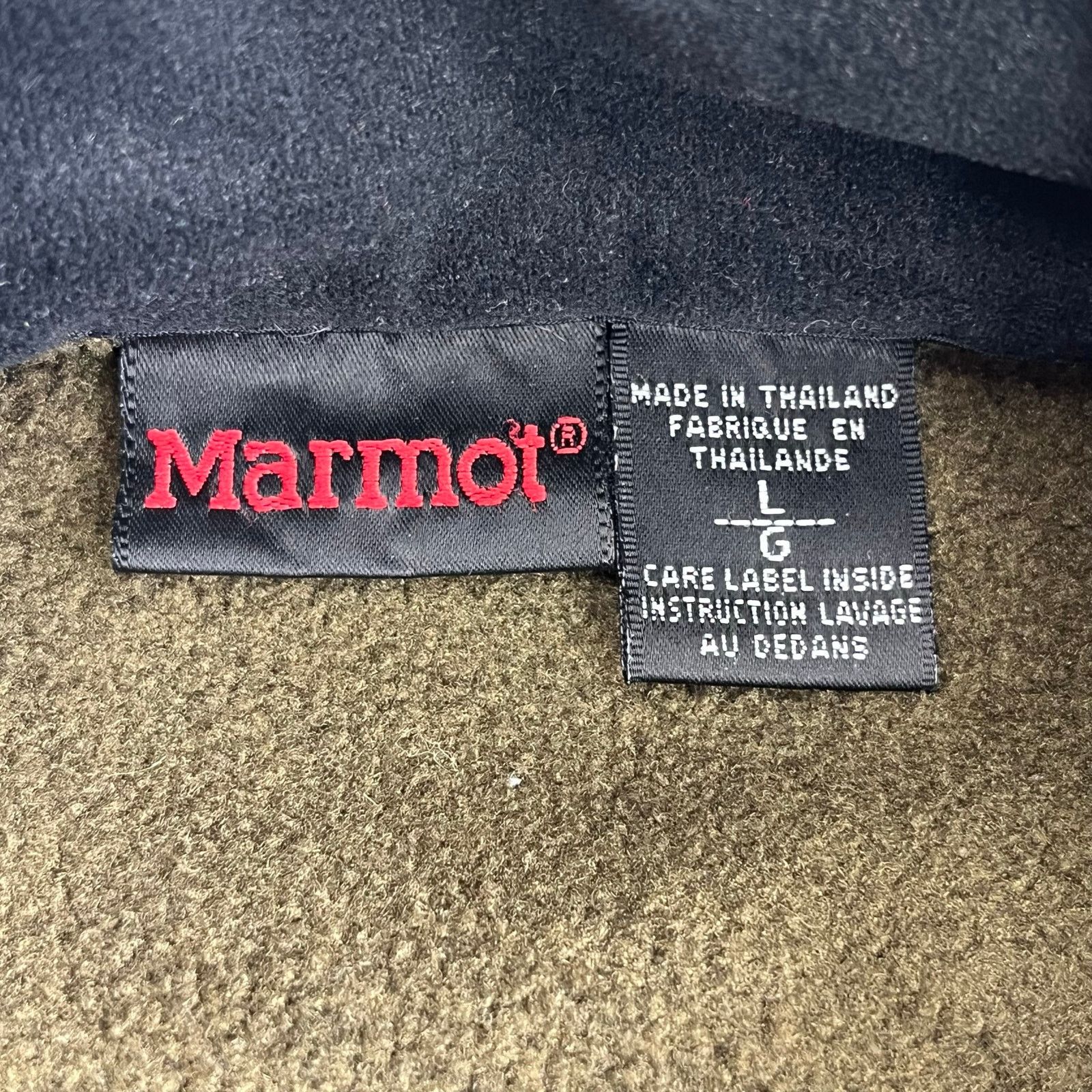 Marmot Marmot Polartec Brown Fleece Full Zip Vest Size US L / EU 52-54 / 3 - 4 Thumbnail