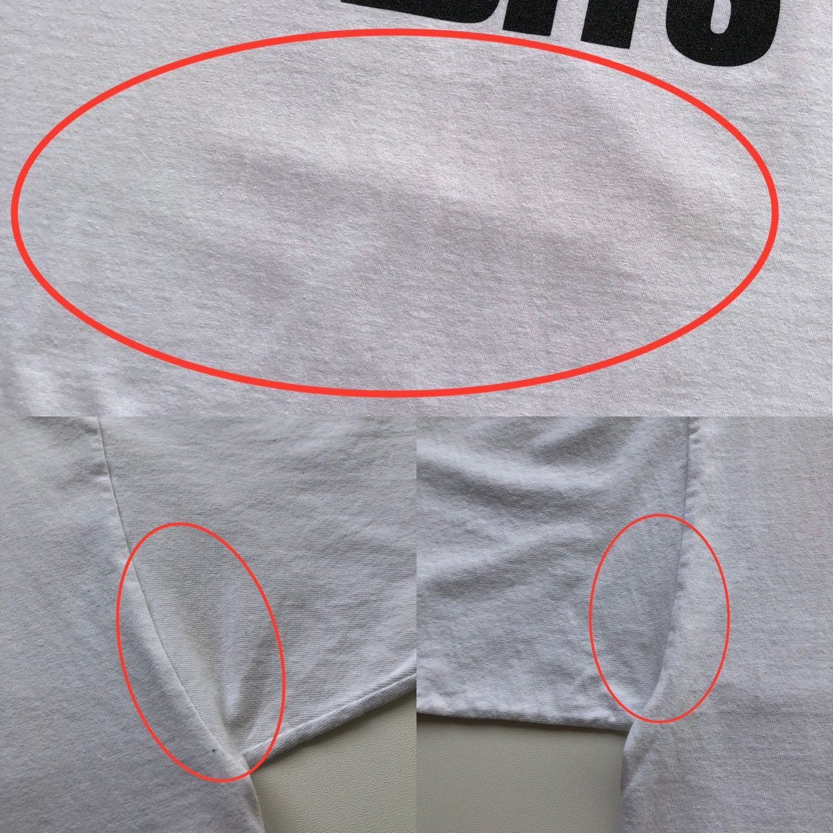 Vlone Vlone x Nav x Bad Habits FW19 Drip Printed T-Shirt White Size US L / EU 52-54 / 3 - 9 Thumbnail