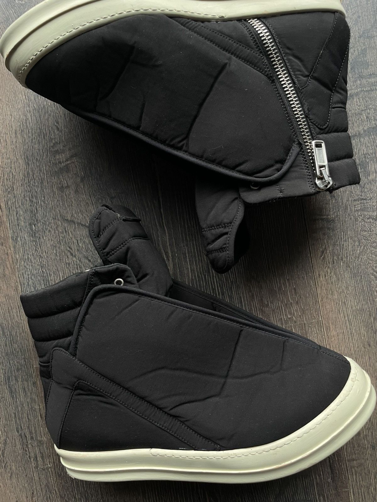 Rick Owens Rick Owens DRKSHDW Hoof Dunk Geobasket Size US 13 / EU 46 - 17 Thumbnail