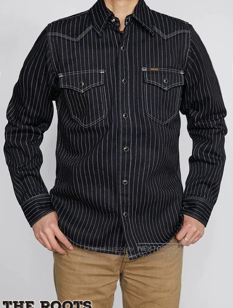 Iron Heart Iron Heart Heavyweight 12oz black dyed Wabash retro wester Size US M / EU 48-50 / 2 - 1 Thumbnail