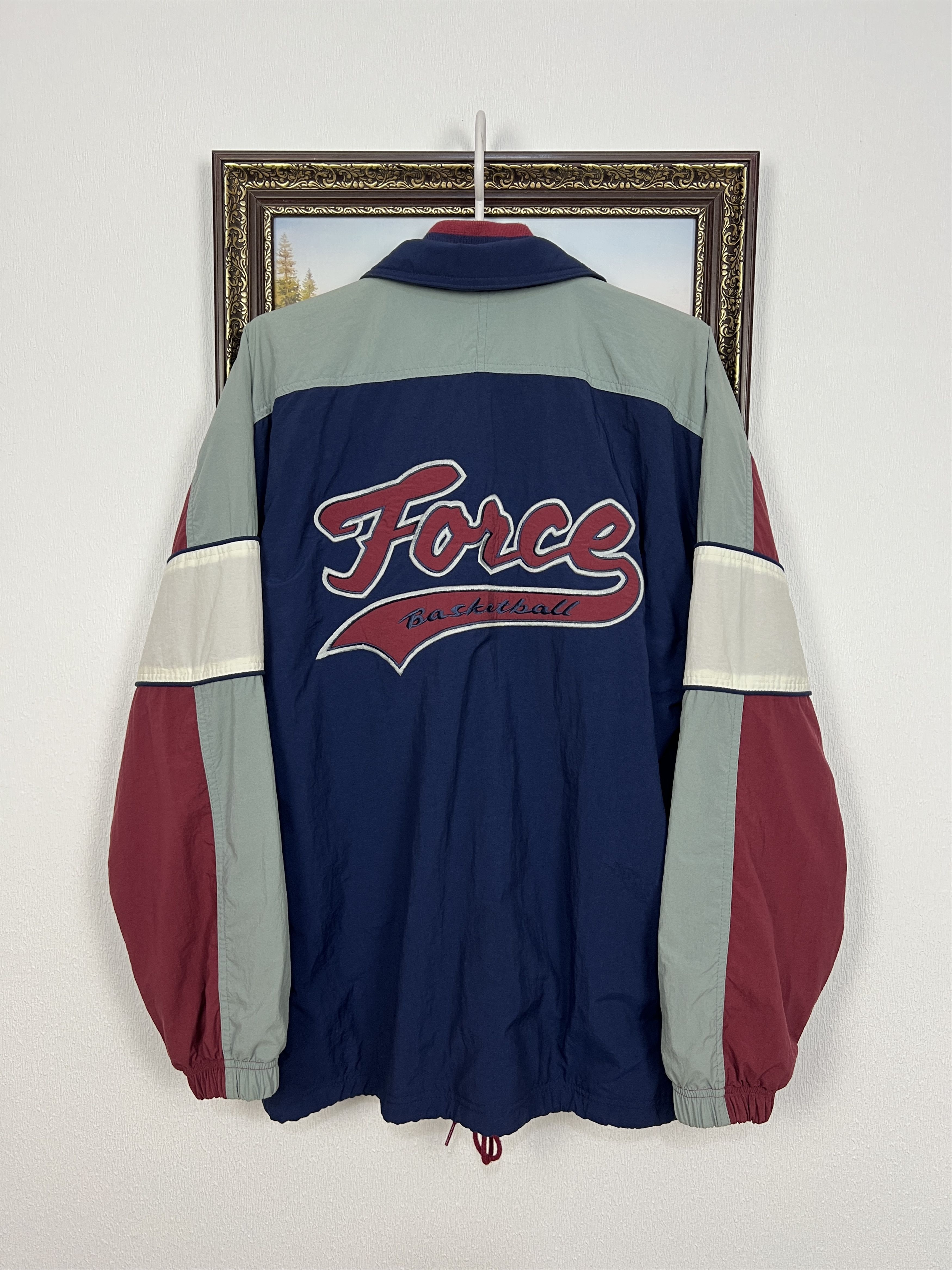 Nike Vintage 90's Nike Force Basketball Jacket Mens Size US M / EU 48-50 / 2 - 1 Thumbnail