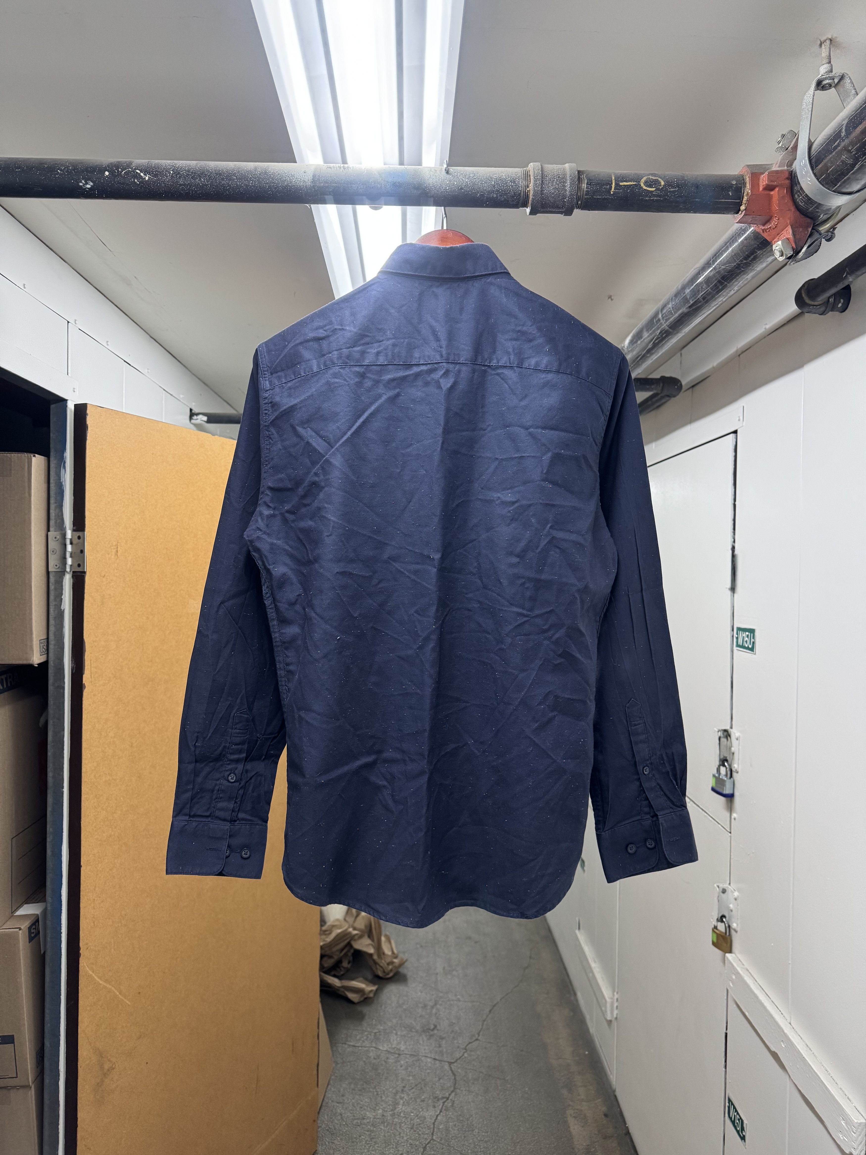 Selected Homme Selected Homme Slim Fit Blue Speckled Button Up Shirt Size US S / EU 44-46 / 1 - 4 Thumbnail