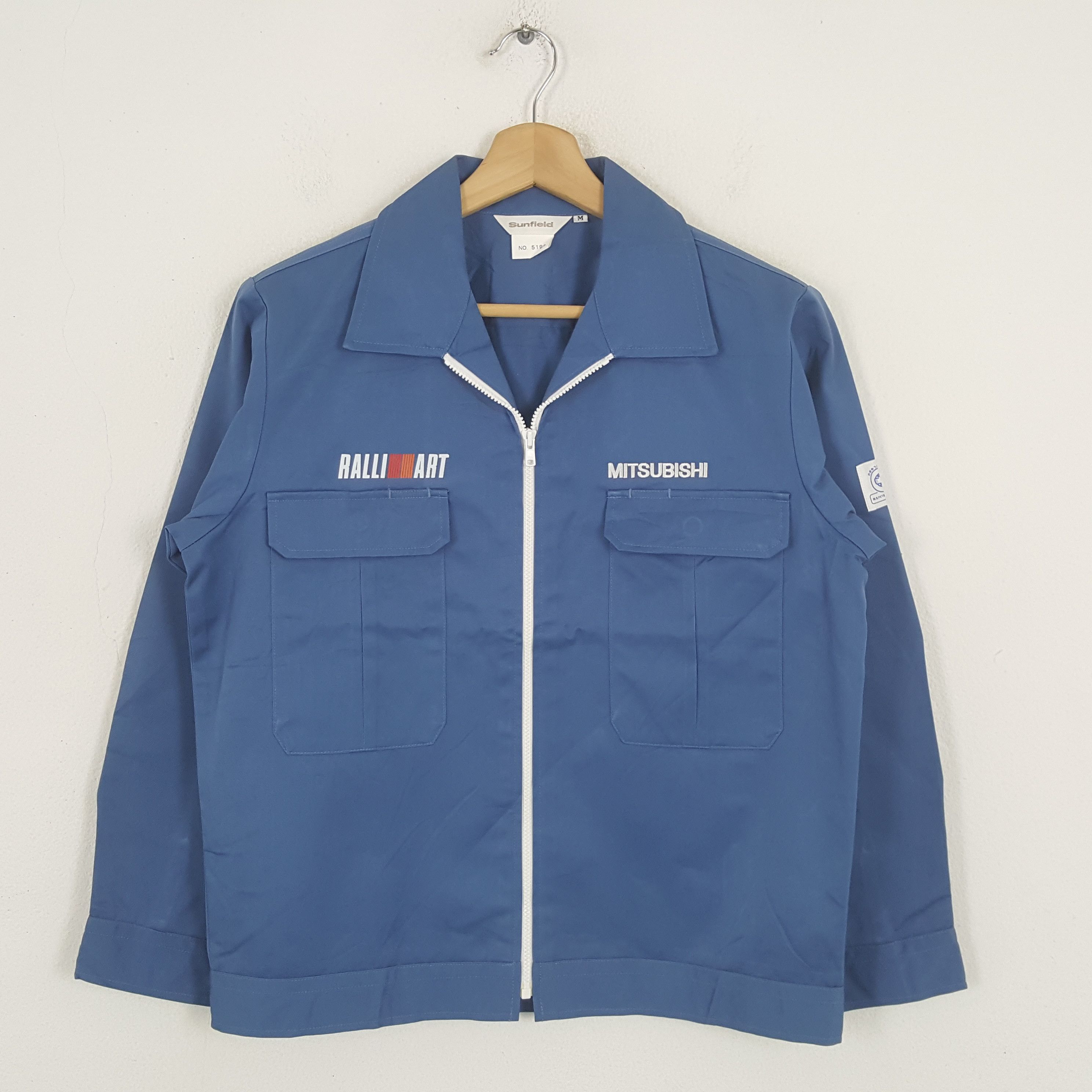 Japanese Brand × Vintage Vintage Mitsubishi RalliArt Japanese Racing Custom Jacket Size US M / EU 48-50 / 2 - 3 Thumbnail
