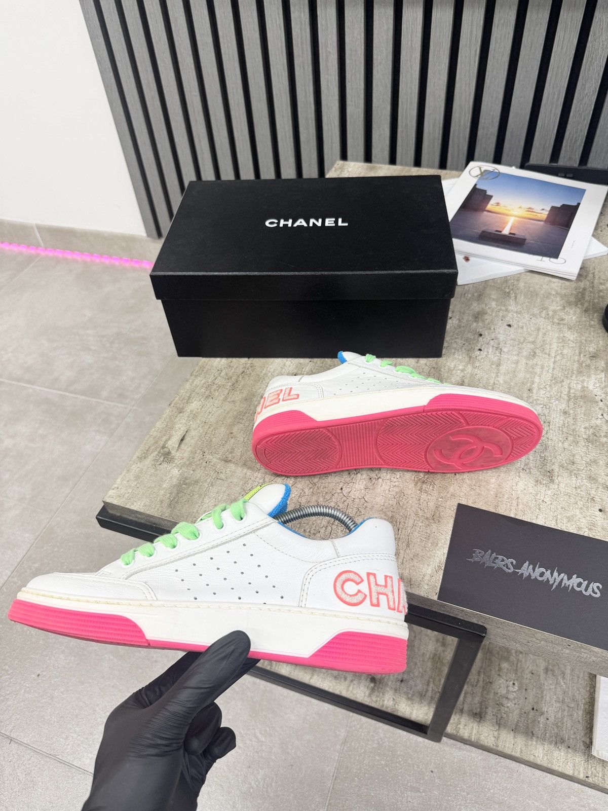 Chanel Chanel G35934 Trainers In White & Multi RRP £950 Size US 7.5 / EU 40-41 - 2 Thumbnail