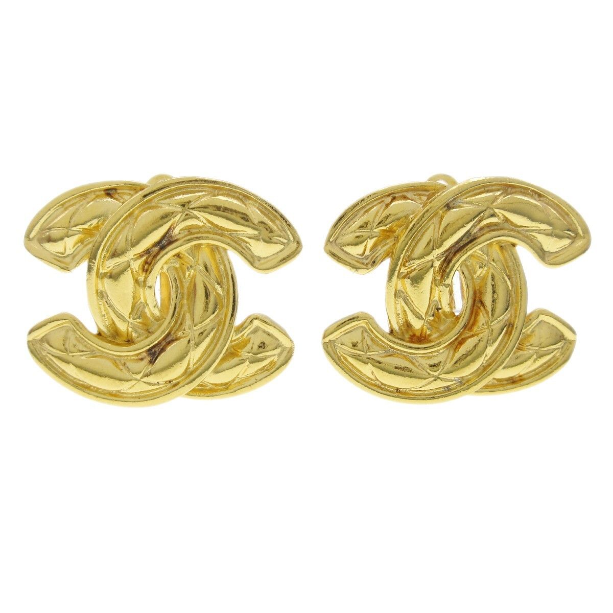 Chanel Chanel CC Clip-On Metal Size ONE SIZE - 1 Thumbnail