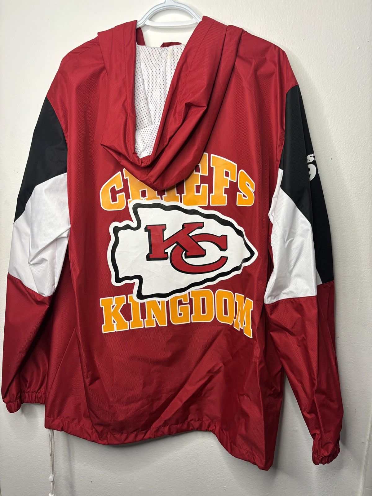 Mitchell & Ness Kansas City Chiefs Windbreaker Size US XL / EU 56 / 4 - 2 Thumbnail