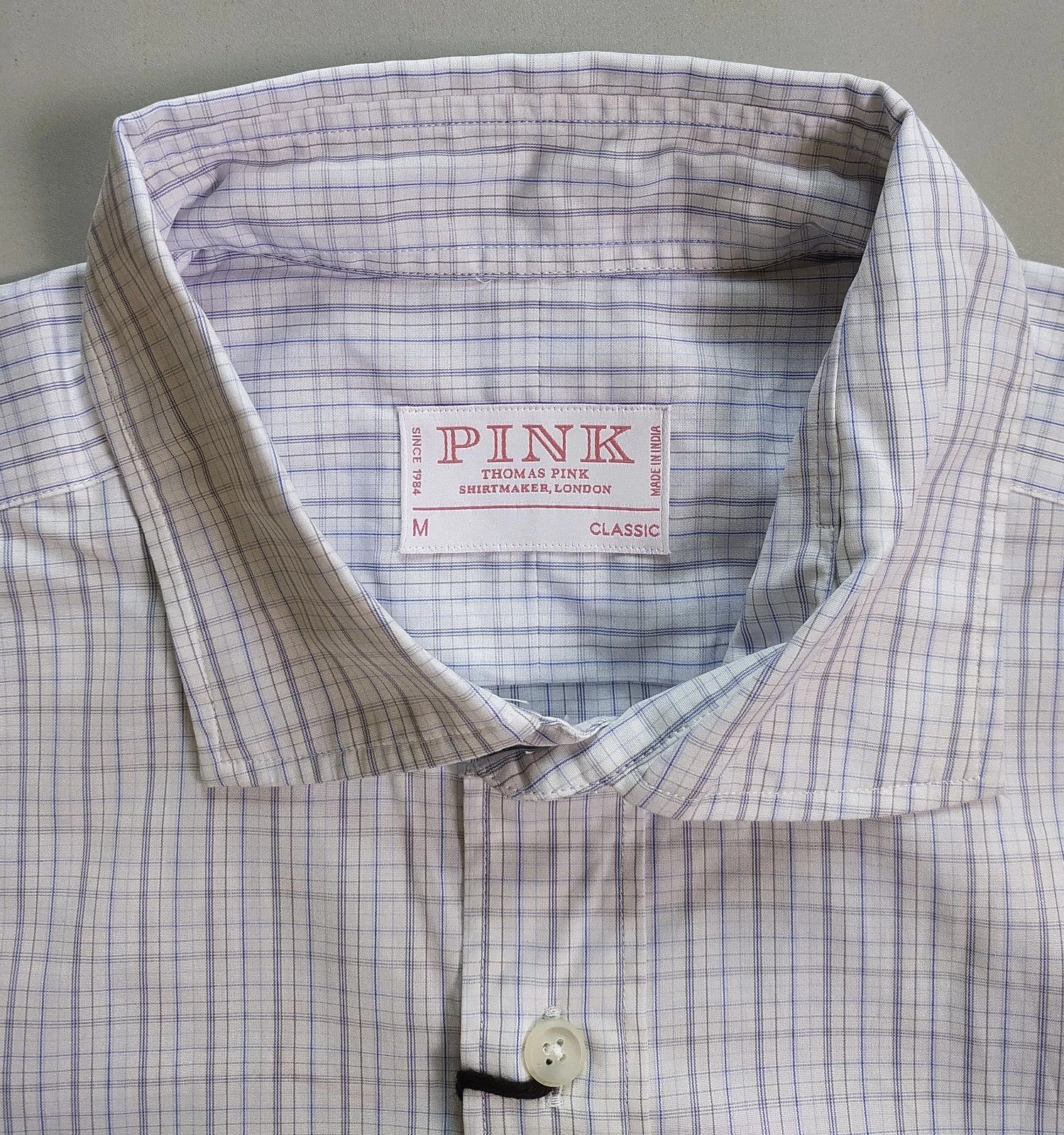 Thomas Pink Thomas Pink Classic Fit Formal Check Shirt T 0040 Size US M / EU 48-50 / 2 - 3 Thumbnail