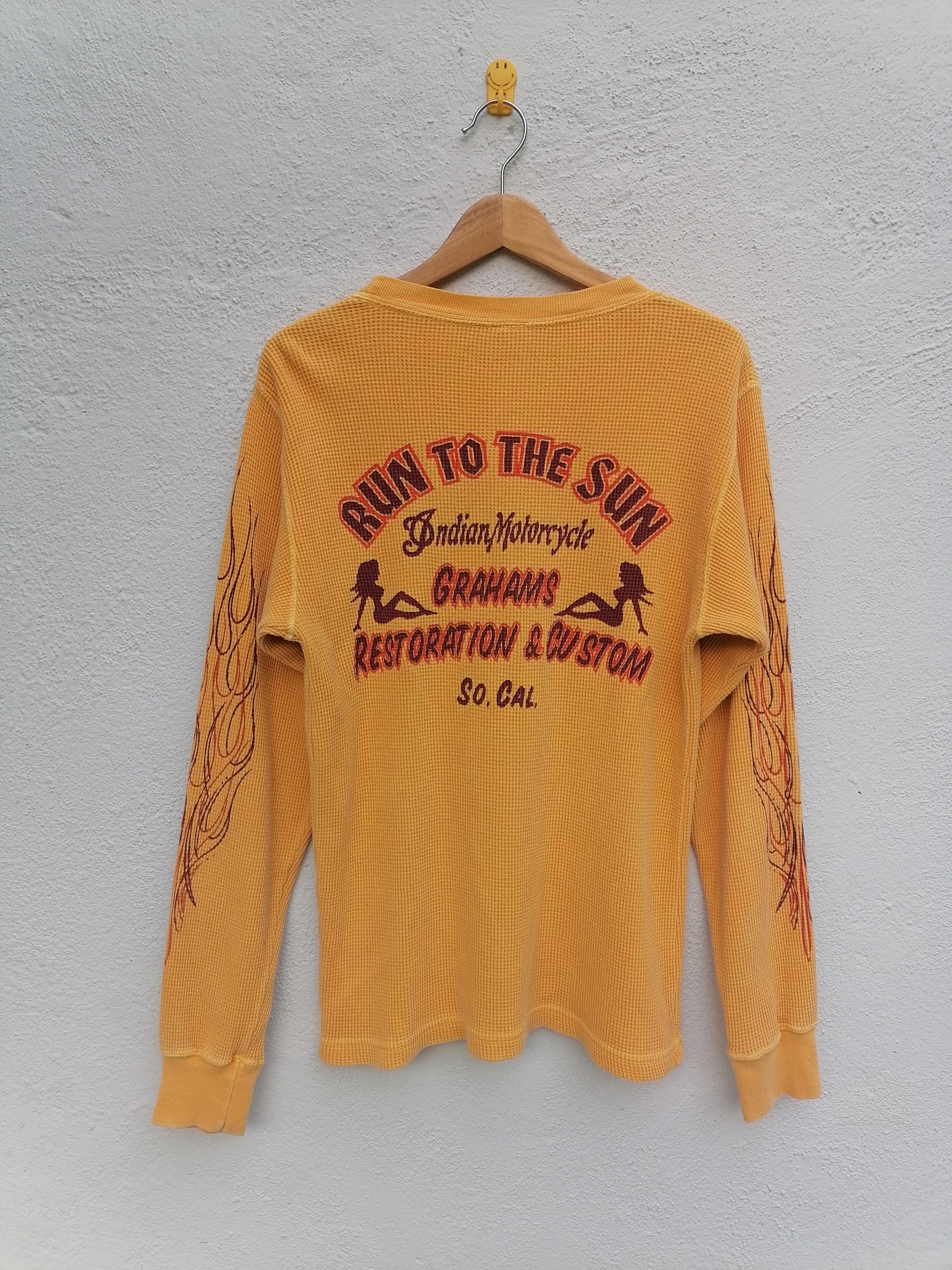 Indian Motorcycle × Toyo Enterprises × Vintage Indian Motorcycle Grahams Restoration & Custom T-shirt Size US M / EU 48-50 / 2 - 1 Thumbnail