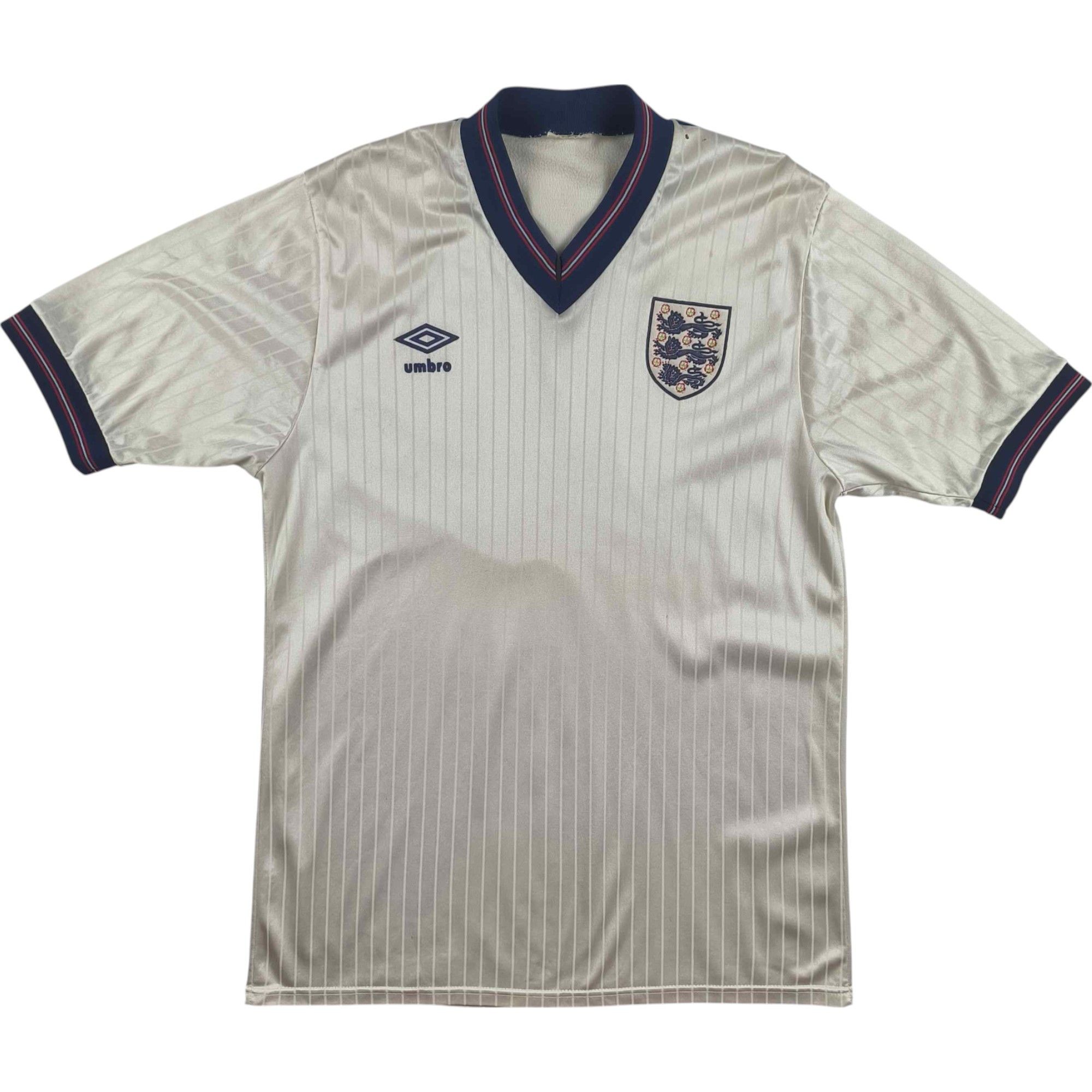 Umbro England 1984-88 Umbro home football jersey shirt size M Size US M / EU 48-50 / 2 - 1 Thumbnail