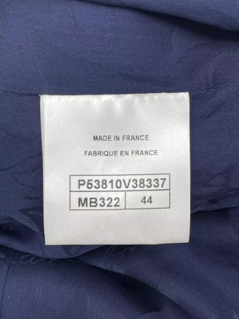 Chanel Chanel 16S blue tweed jacket Size M / US 6-8 / IT 42-44 - 7 Thumbnail