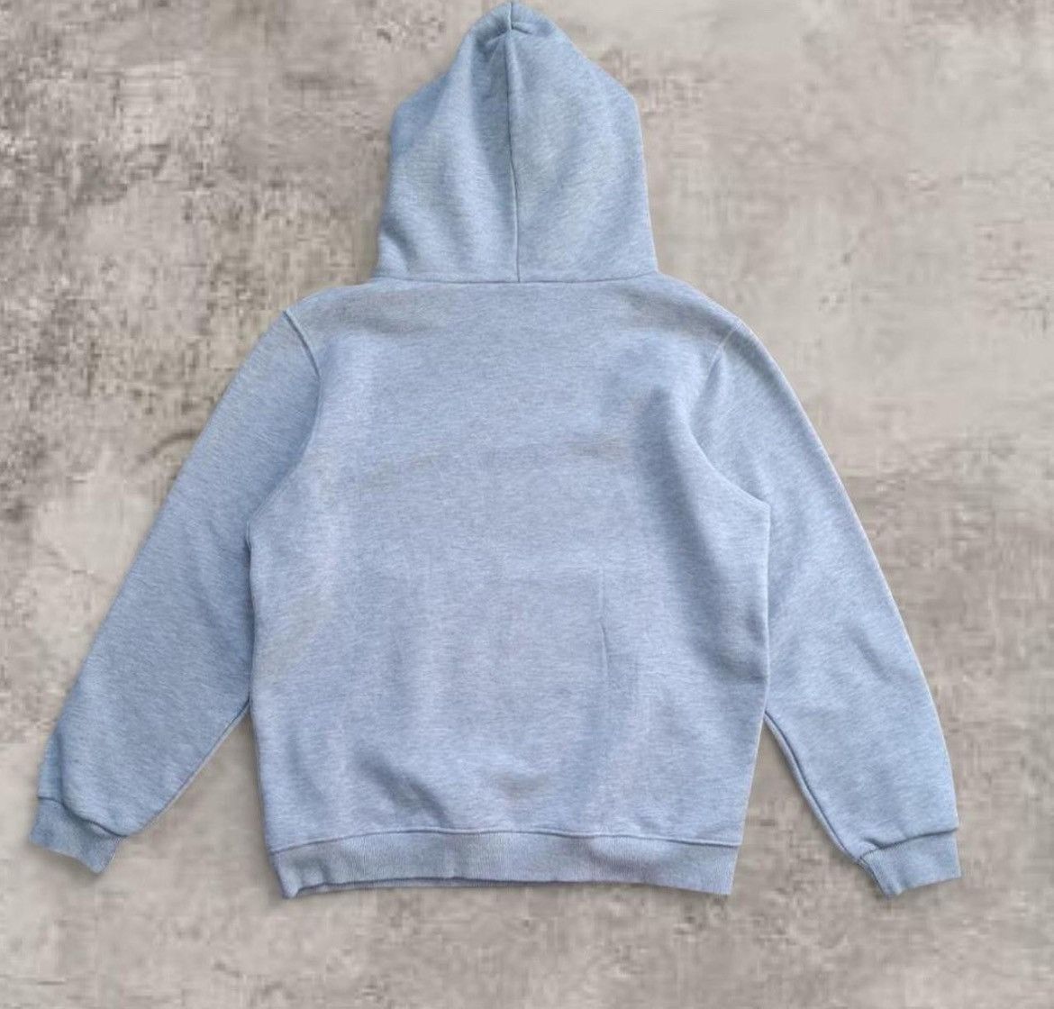 Nike Vintage 90s Nike Gray Swoosh Hoodie (Size L) Size US L / EU 52-54 / 3 - 3 Thumbnail