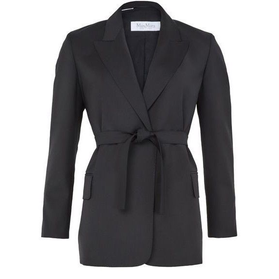 MAX MARA Talento Black Wool Blazer New & Authentic (Women's