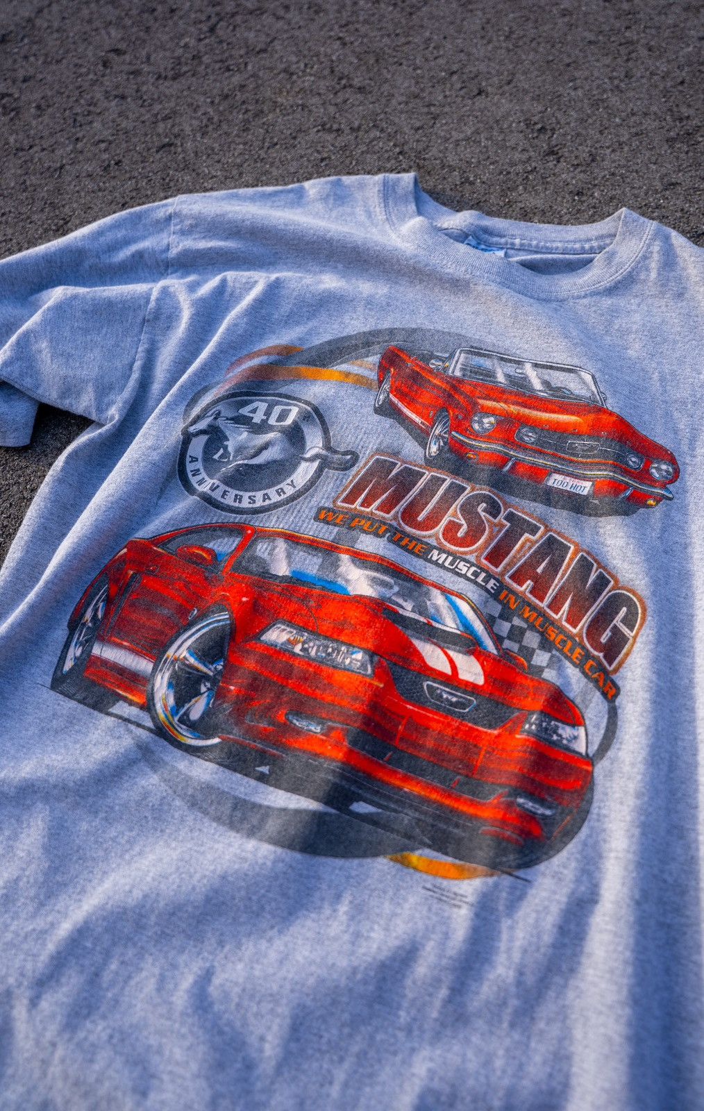 Ford × Mustang Ford Mustang Racing 40th Anniversary Size US L / EU 52-54 / 3 - 1 Thumbnail