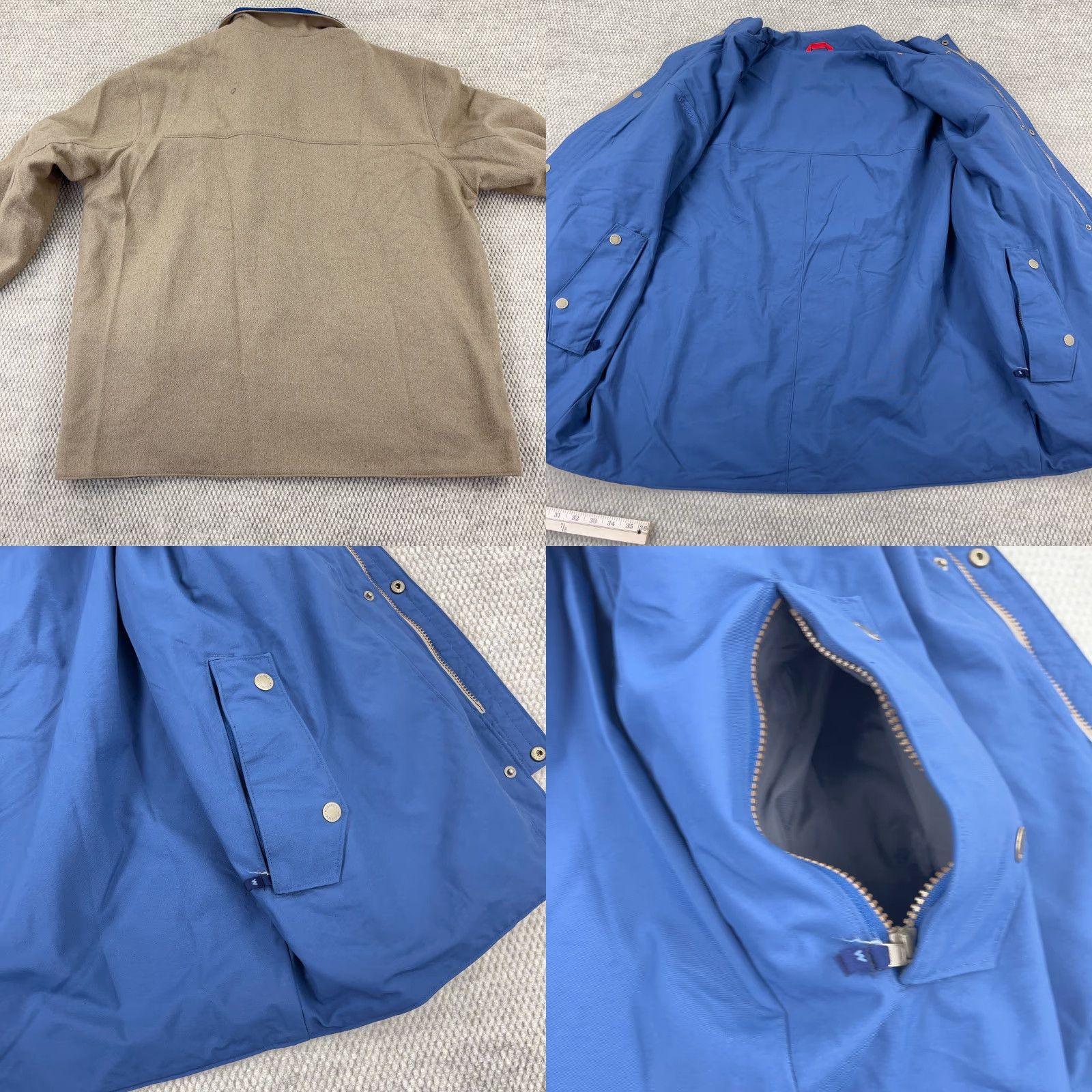 Vintage VINTAGE Woolrich Jacket Men XL Reversible Cotton Nylon Overcoat Fall Winter Casual Size US XL / EU 56 / 4 - 8 Thumbnail
