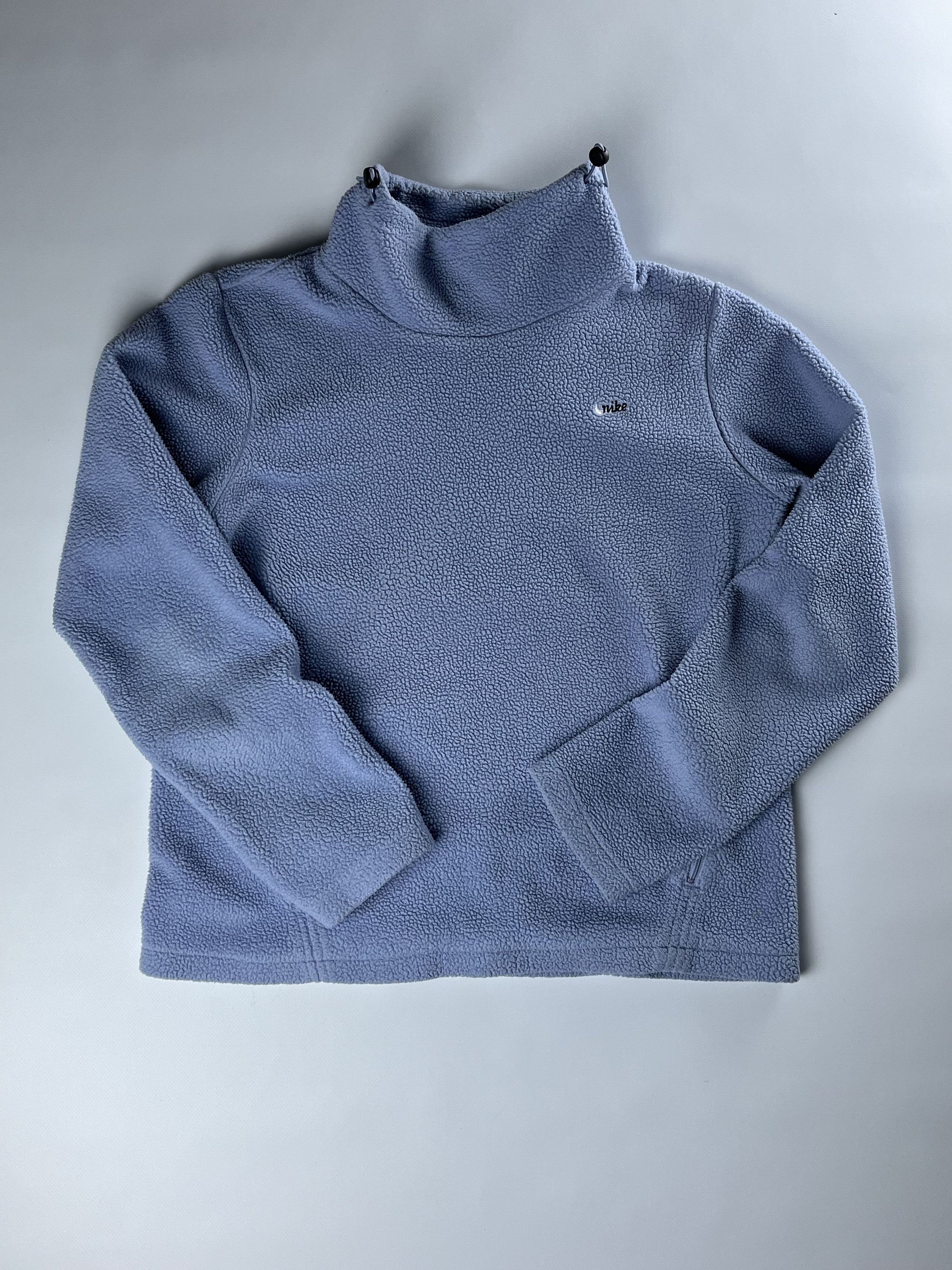 Nike × Vintage Nike Womens Fleece Pullover Jacket Size L / US 10 / IT 46 - 1 Thumbnail