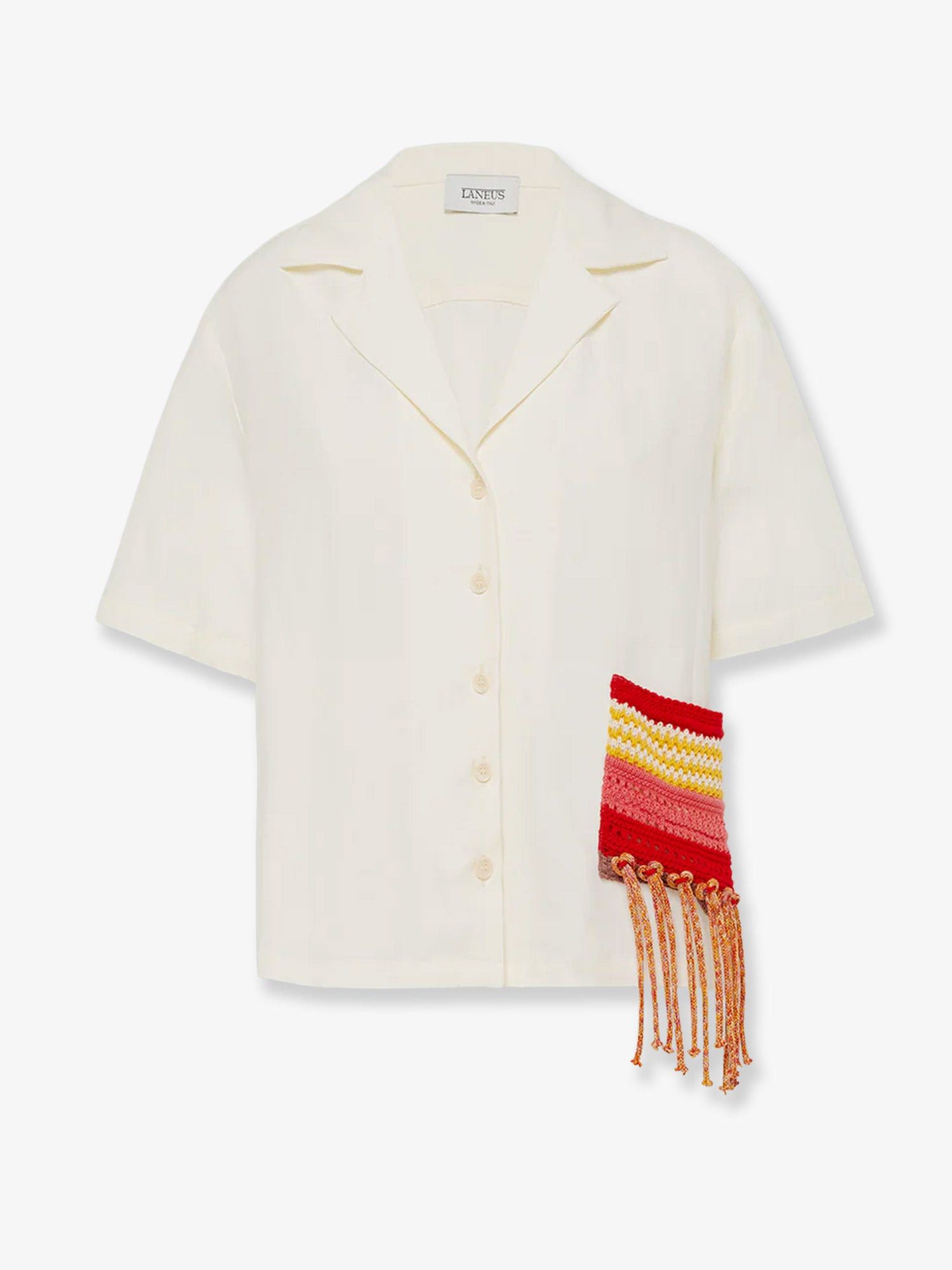 Laneus Laneus Viscose and linen blend shirt Tag Size IT 40 Women - USA Tariffs Included Size S / US 4 / IT 40 - 1 Thumbnail