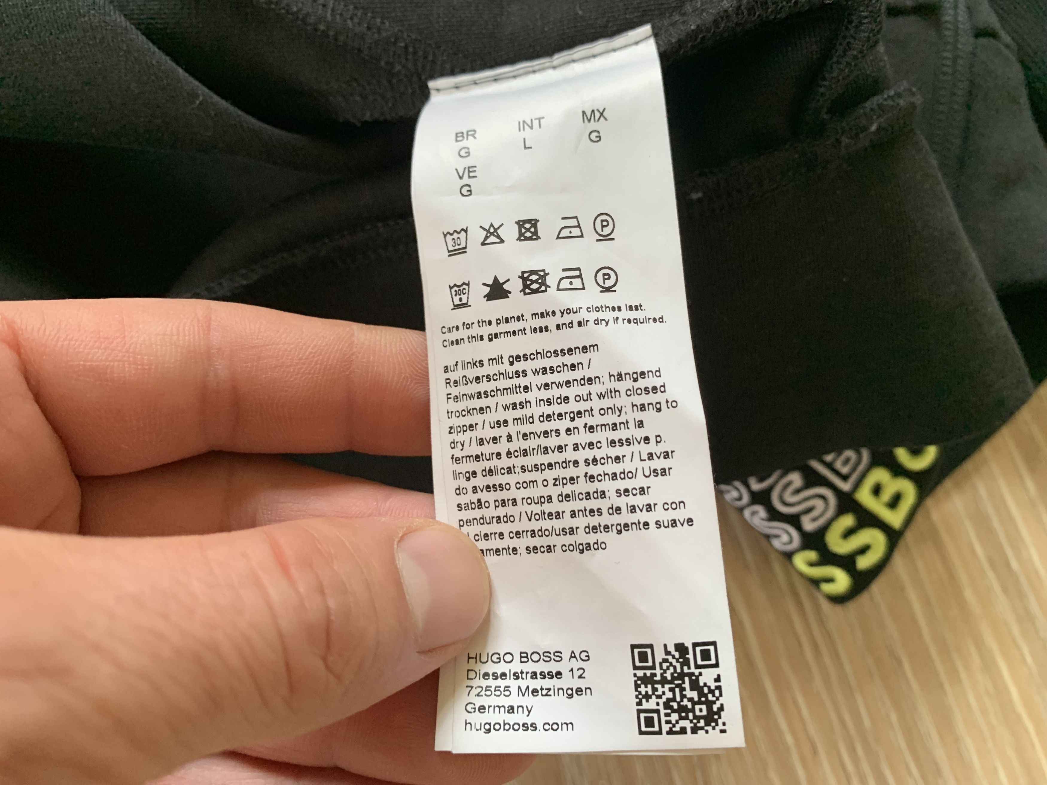 Hugo Boss Hugo Boss Zip Hoodie With Embroidered Logos 2023 Size US L / EU 52-54 / 3 - 9 Thumbnail