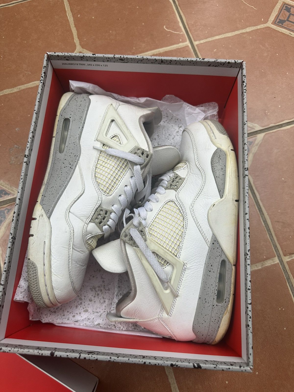 Jordan Brand × Nike Jordan 4 White Oreo Size 10 Size US 10 / EU 43 - 2 Thumbnail
