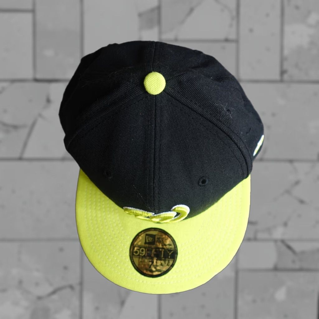 New Era Washington Nationals Hat Black Fitted 7 3/8 Wool Blend 59 Fifty New Era Baseball Cap Mens Size ONE SIZE - 1 Thumbnail