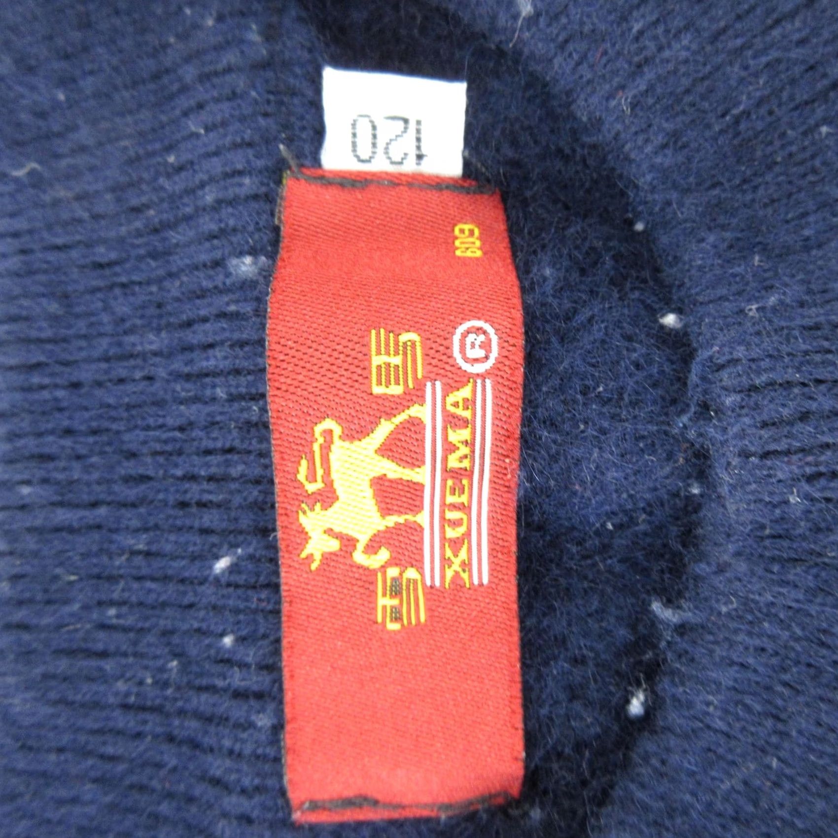 Vintage Xuema Sweater Mens Large Navy Blue 100% Wool Crewneck Pullover Warm Winter Soft Size US M / EU 48-50 / 2 - 5 Thumbnail