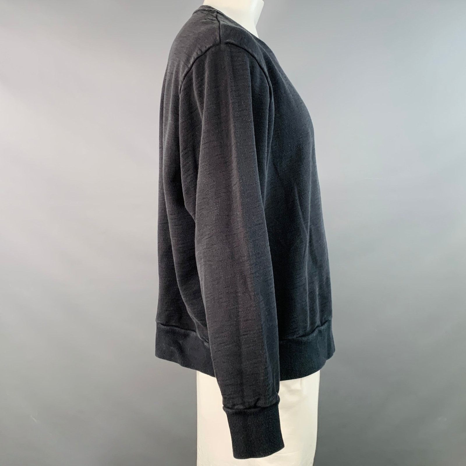 Rag & Bone XXL Yin Yang Black White Print Cotton Crew Neck Sweatshirt Size US XXL / EU 58 / 5 - 3 Thumbnail