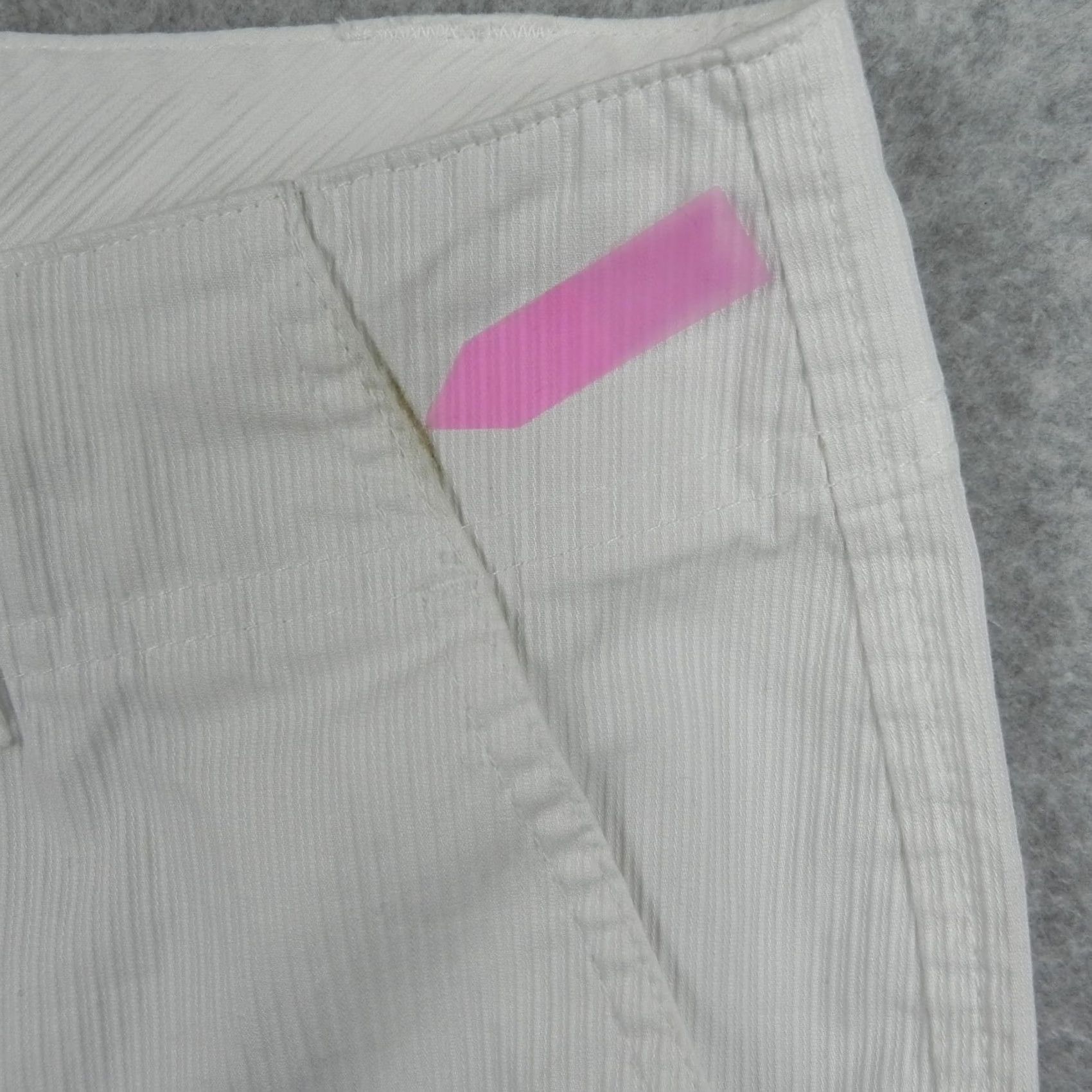 Calvin Klein Calvin Klein Pants Womens 10 Riley Capri Cargo White Flex Drawstring Pockets Size 32" / US 10 / IT 46 - 4 Thumbnail