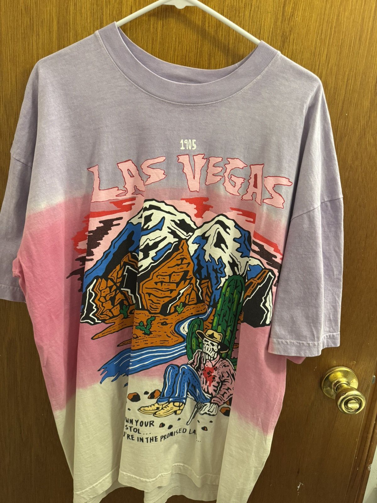Warren Lotas Warren Lotas Promised Land Tie Dye T-Shirt — XL Size US XL / EU 56 / 4 - 1 Thumbnail