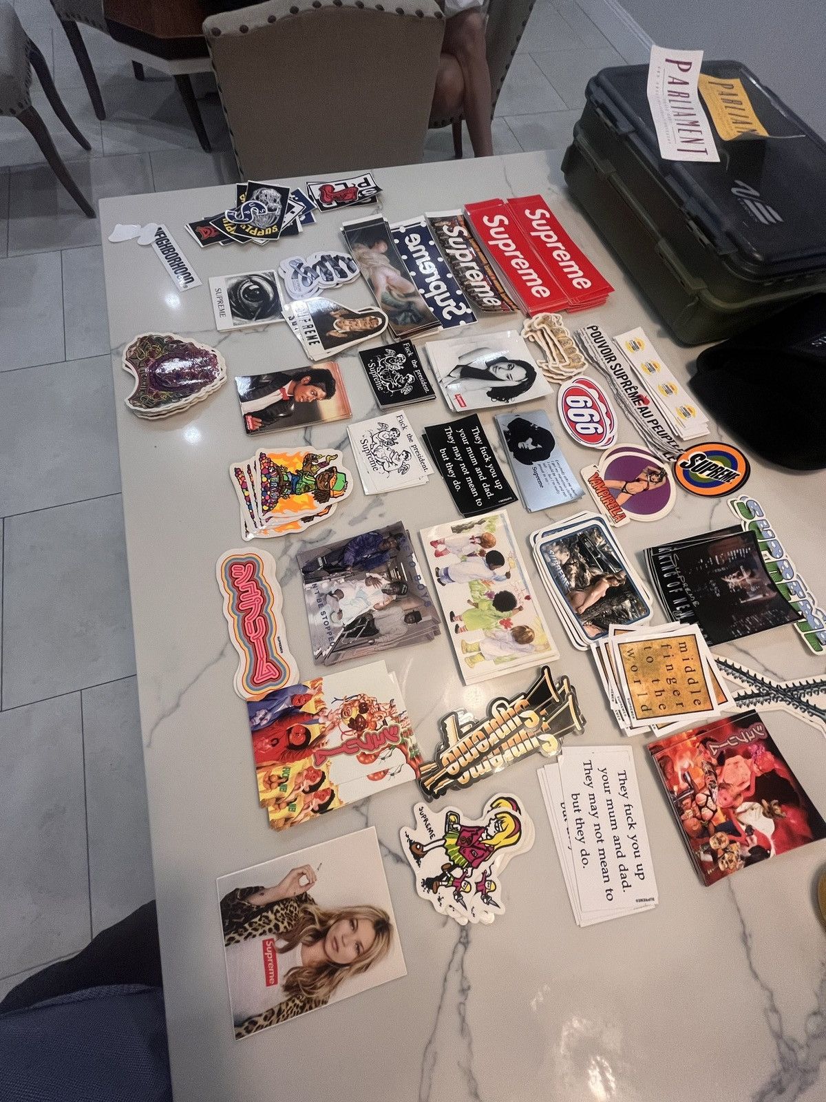 Supreme VERY RARE SUPREME STICKER COLLECTION Grailed