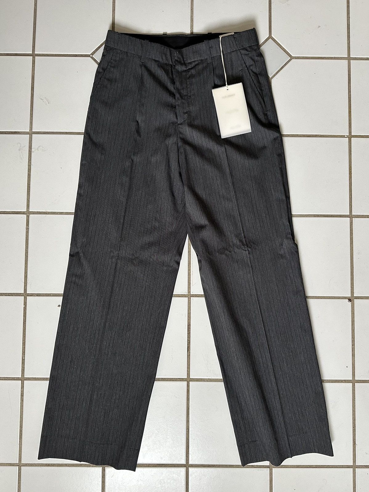 our legacy 20ss stripe slacks