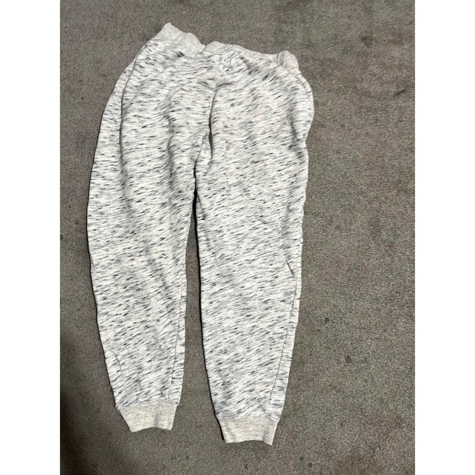 J.Crew J. Crew Vintage Fleece Cotton Terry Joggers Women's S Cream/Black AT807 Speckle-Pattern Lounge Pants Size 28" / US 6 / IT 42 - 3 Thumbnail