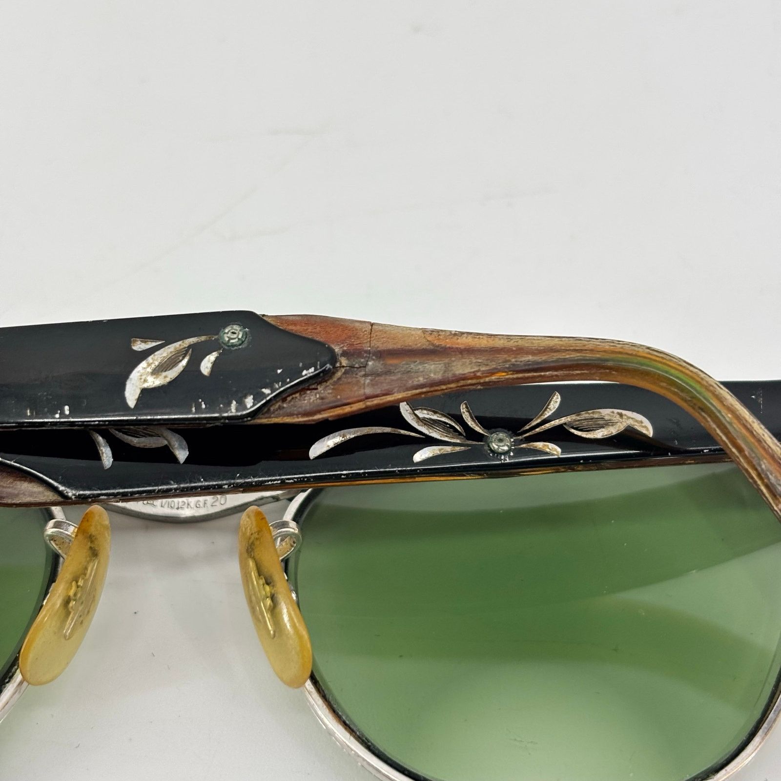 Vintage Vintage Eyewear 50s 60s Shuron Ronsir Browline Eyeglasses Size ONE SIZE - 7 Thumbnail