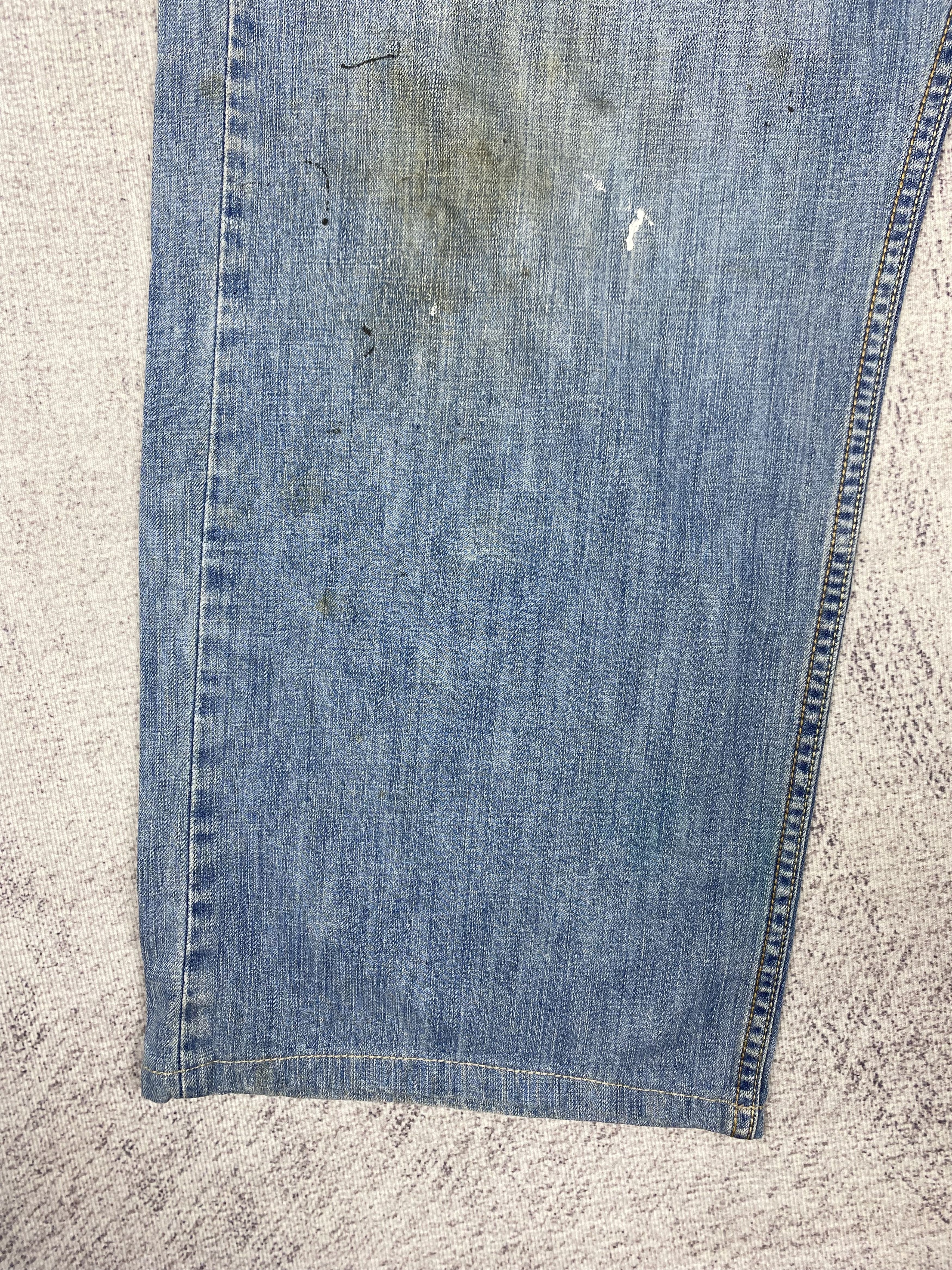 Vintage Vintage Levi's 569 Loose Straight Light Blue Denim PT0480 Size US 38 / EU 54 - 8 Thumbnail