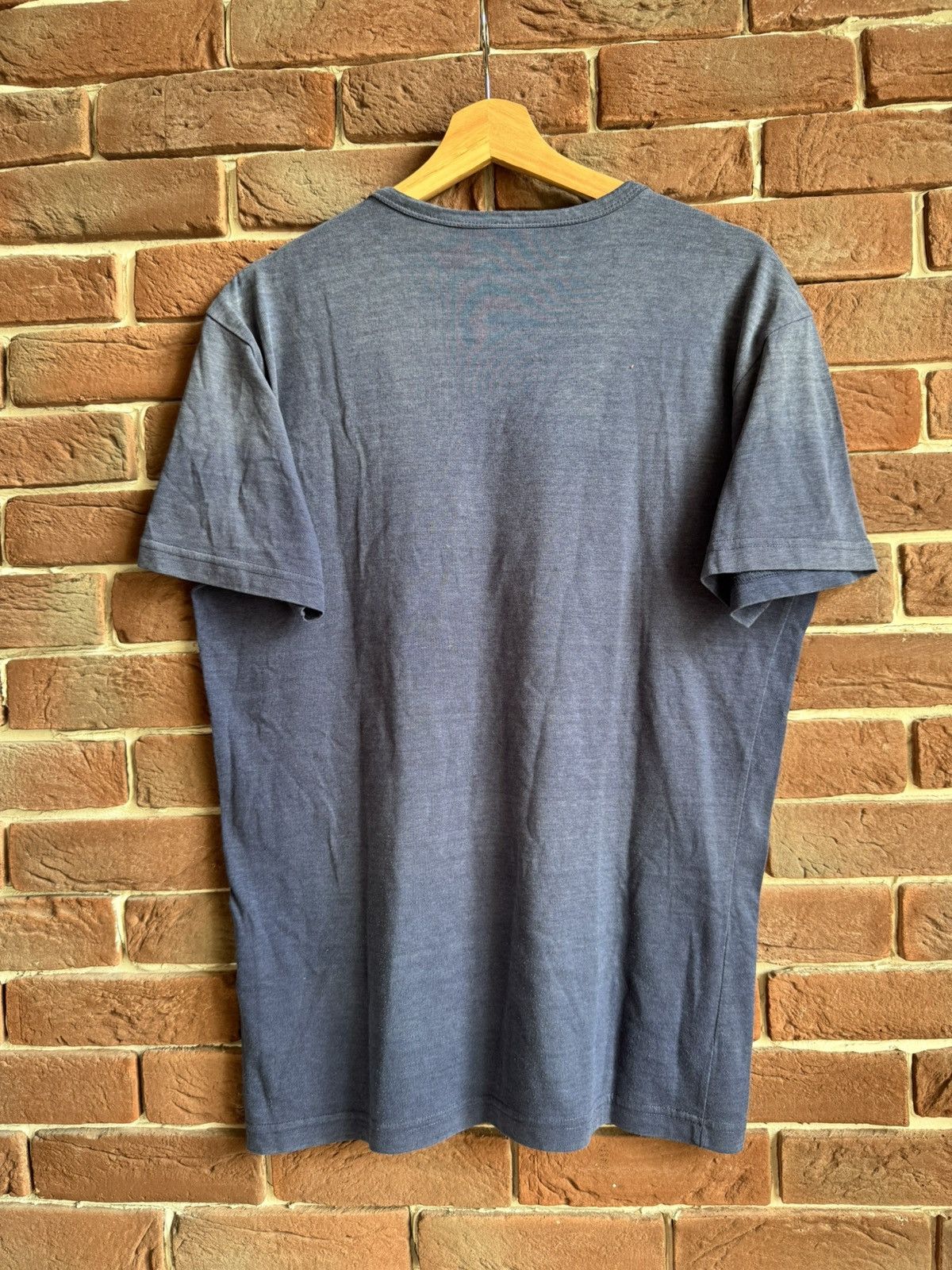 Adidas Vintage 80s Adidas USA Spellout Logo Sun Faded T Shirt Rare Size US L / EU 52-54 / 3 - 2 Thumbnail