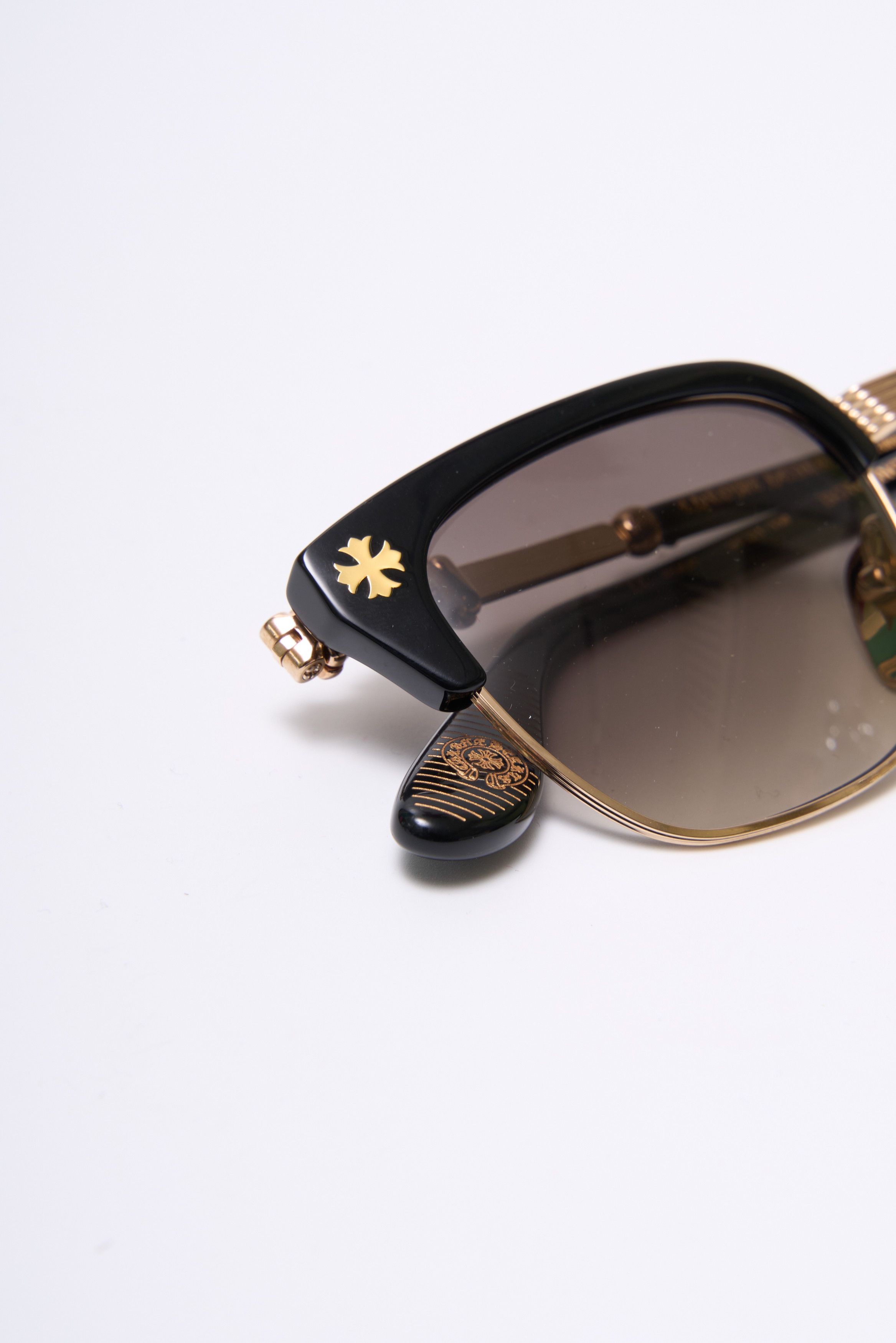 Chrome Hearts CHROME HEARTS BONENNOISSEUR I Black/Gold Plated Size ONE SIZE - 6 Thumbnail